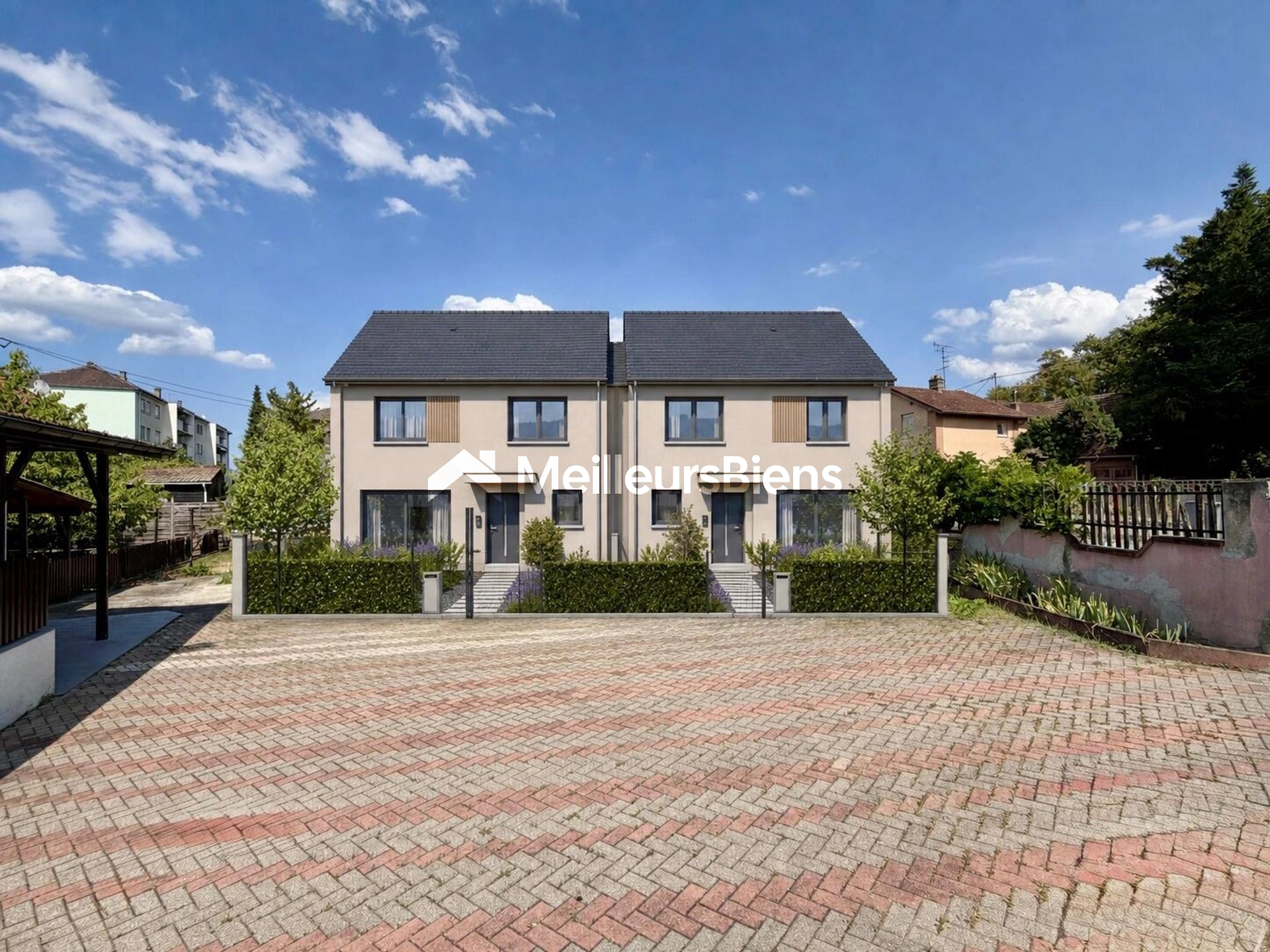 À VENDRE – Terrain constructible 450 m² – Illzach – limite Riedisheim