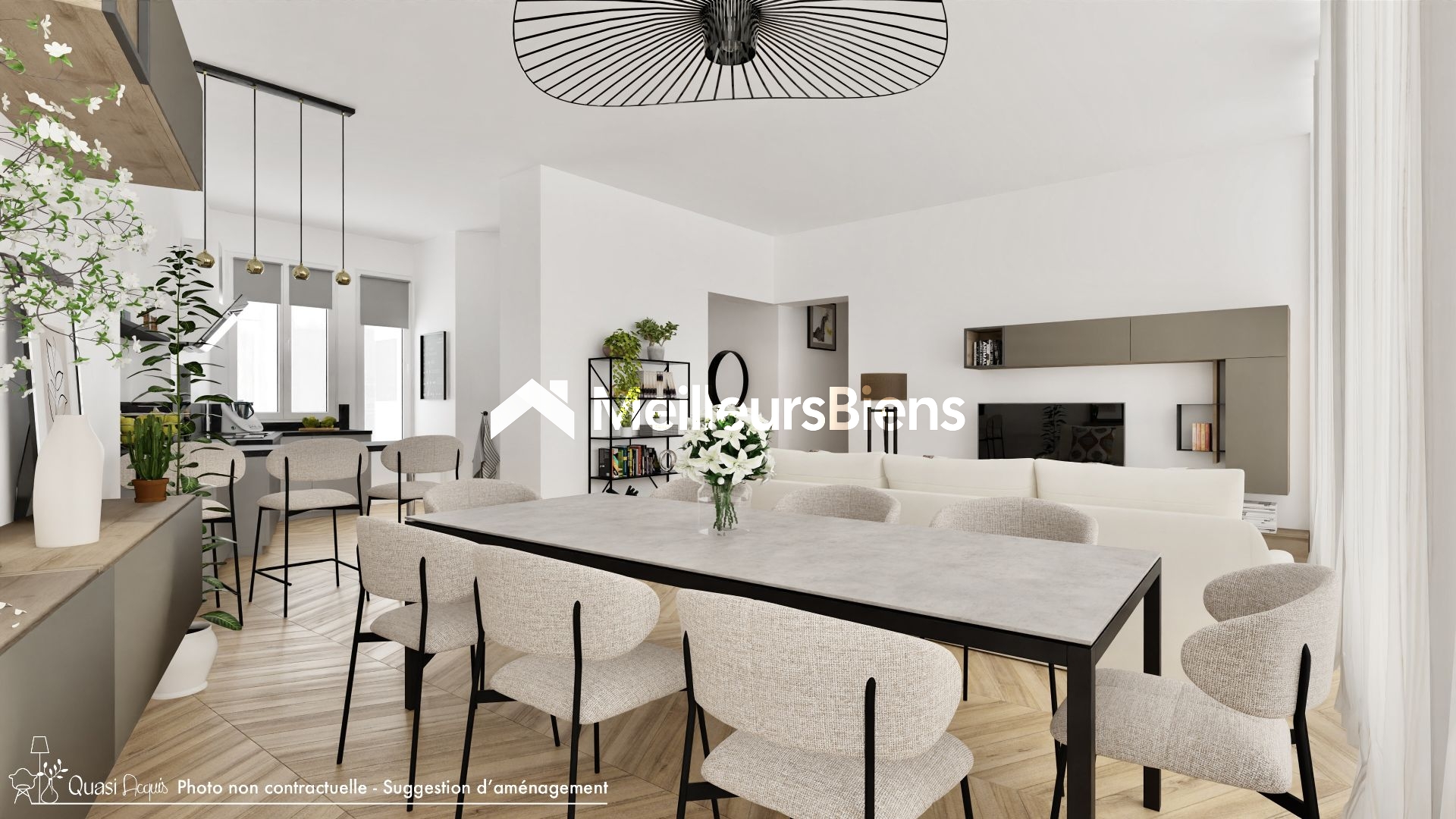 Paris 2ème - À VENDRE - Magnifique 4 Pièces de 100 m²