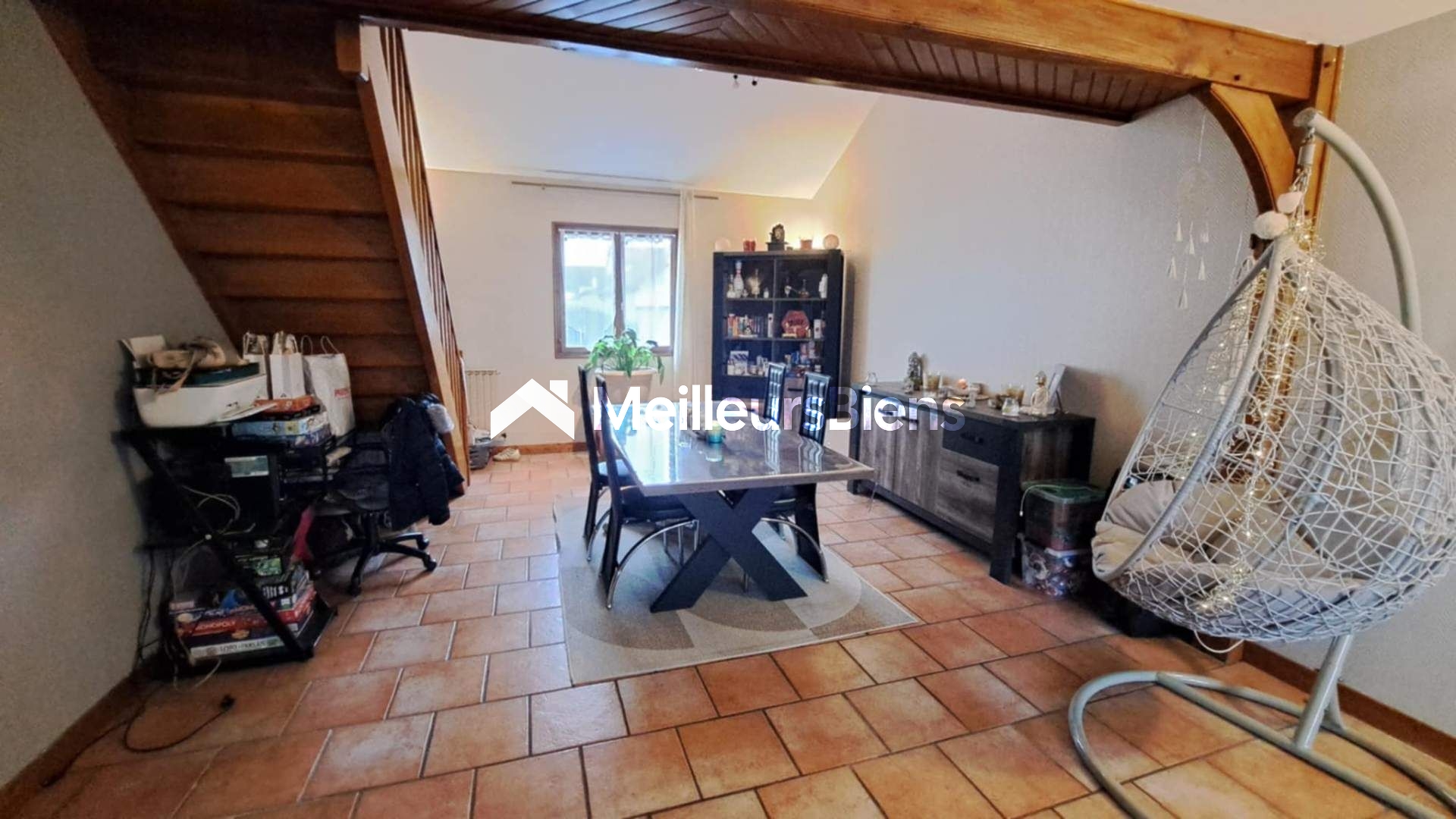 Maison mitoyenne - terrain - dépendance