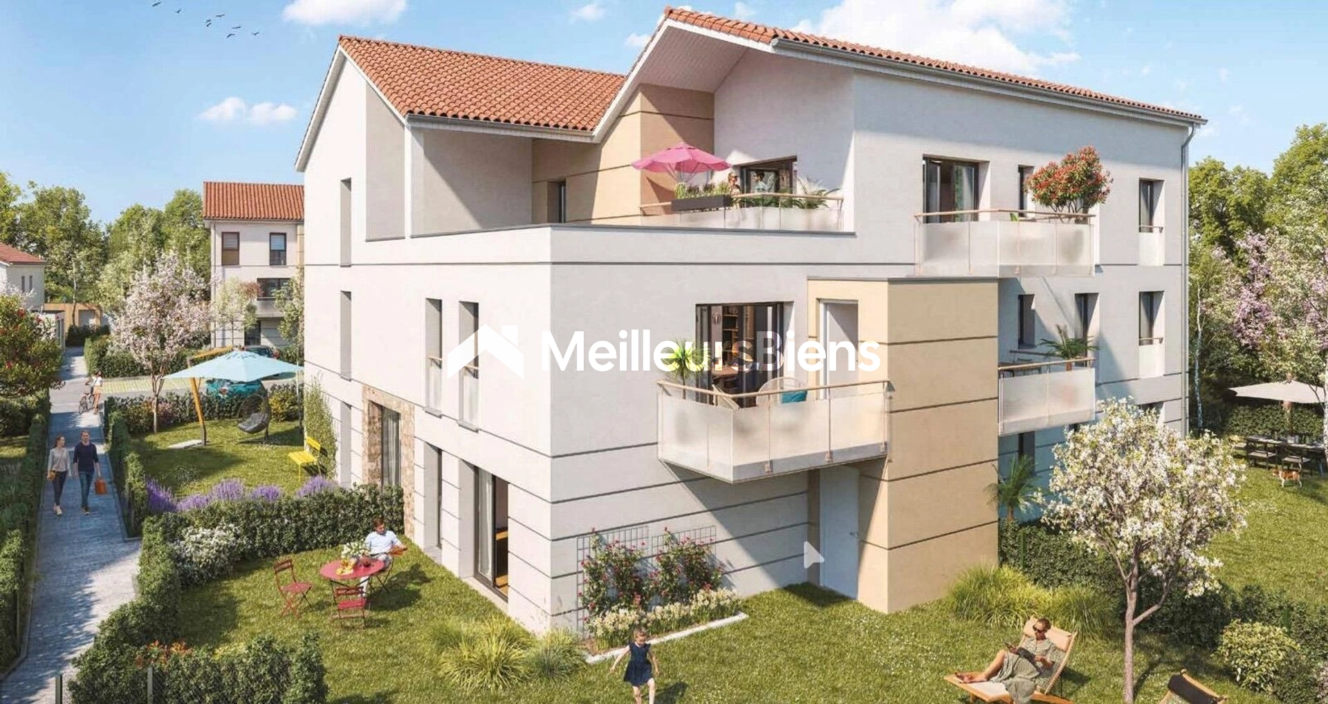 T1 NEUF 32m2 AVEC JARDIN