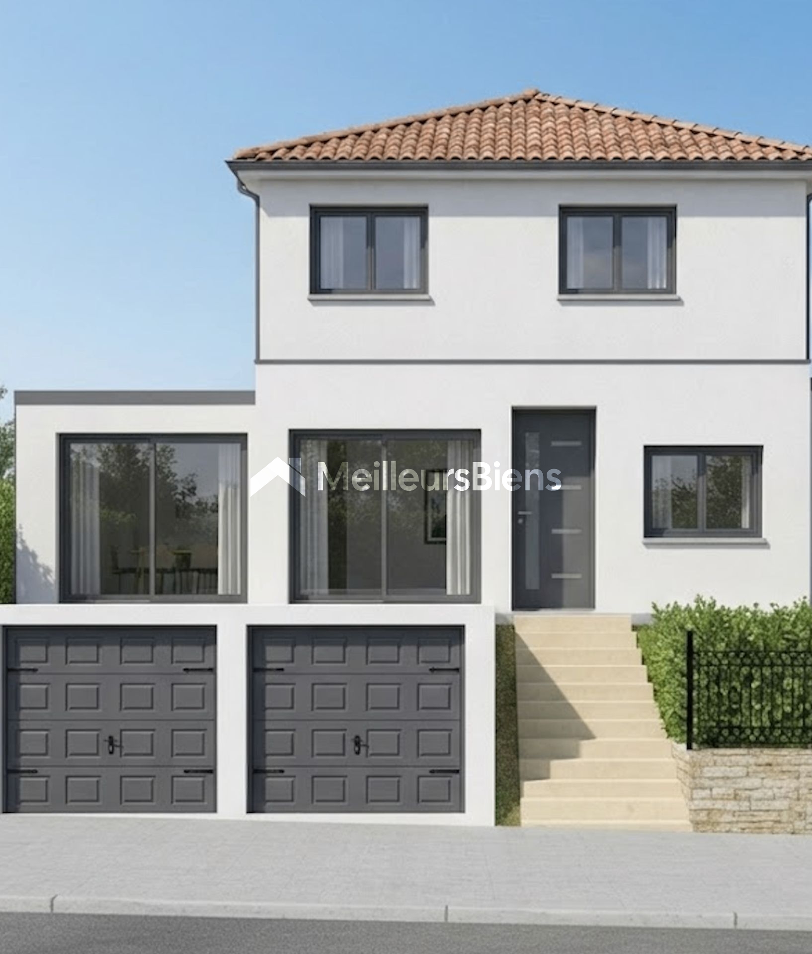 Terrain constructible 268 m² à Villeveyrac, libre de constructeur