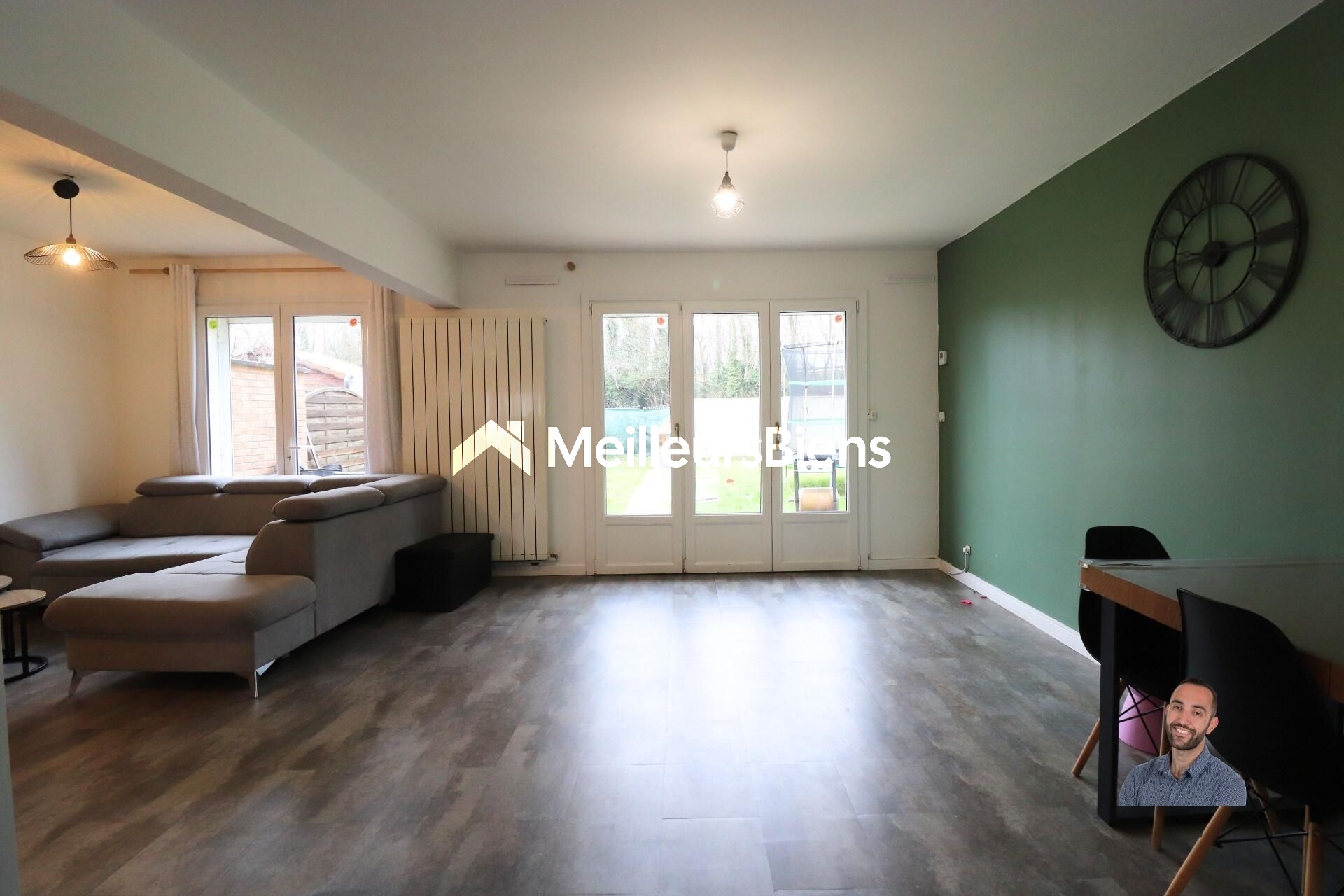 Maison semi-plain pied 118m² 4 chambres
