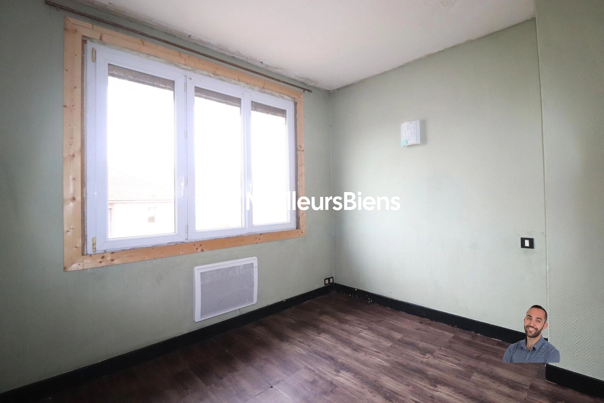 Maison 76 m² – 3 chambres + bureau – Grand garage – Jardin 400 m² – Vaulx-Vraucourt