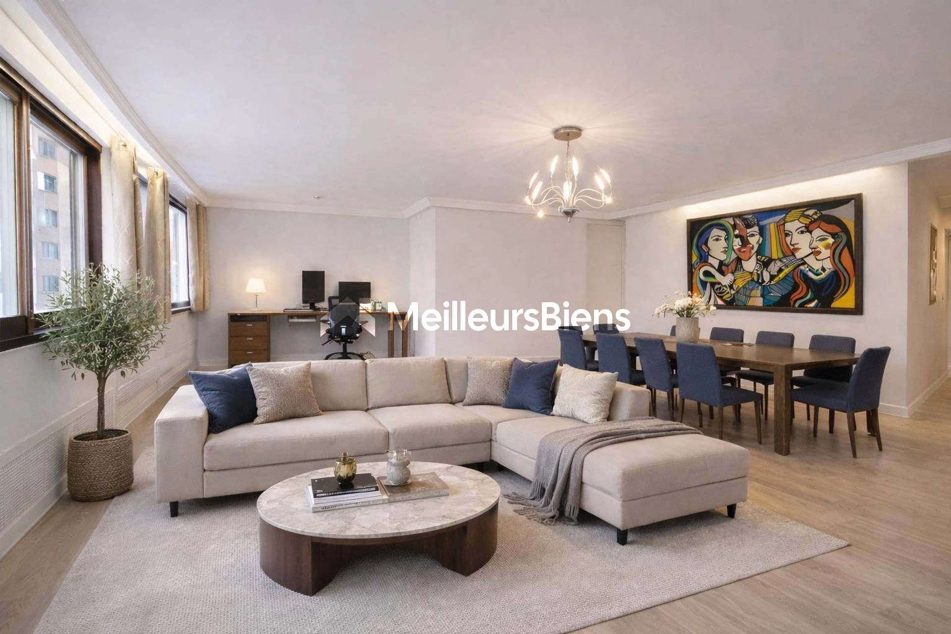 PARIS 15ᵉ – DERNIER ÉTAGE | 93 m² LUMINEUX