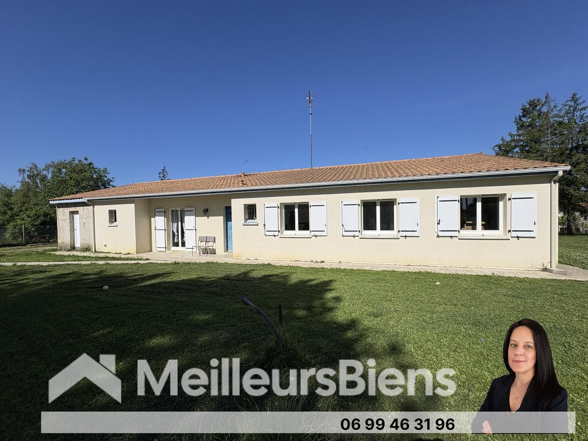 Maison individuelle 5 chambres avec jardin proche commodités