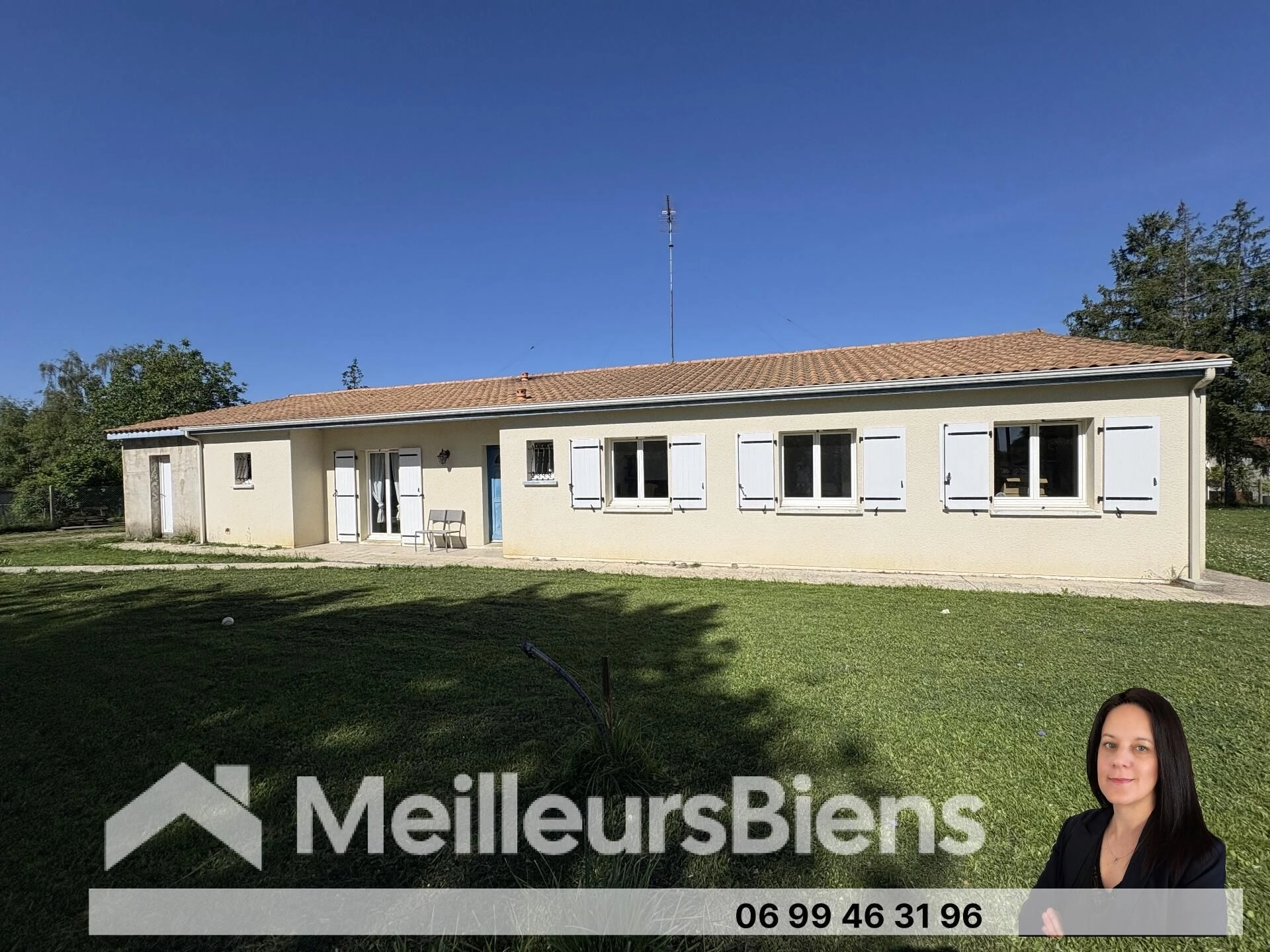 Maison individuelle 5 chambres avec jardin proche commodités