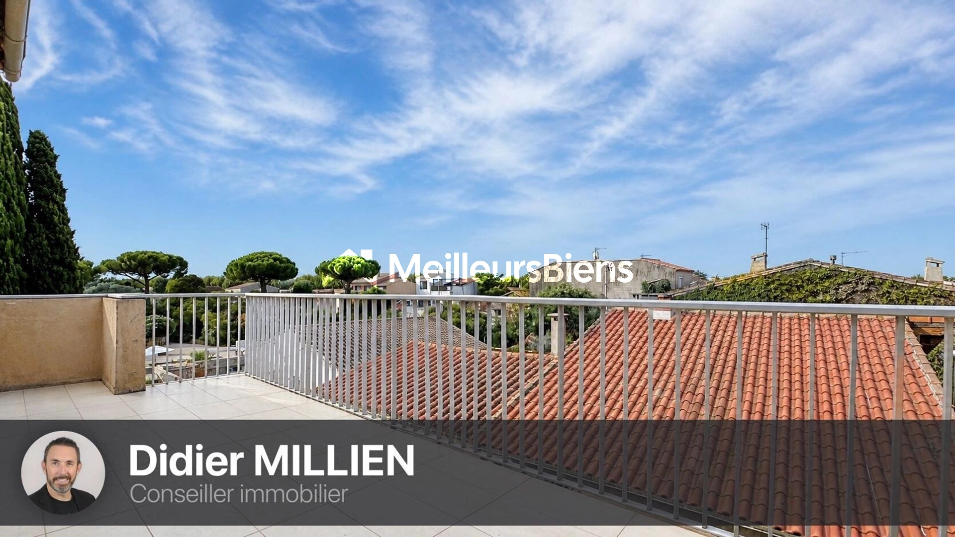 Appartement T3 Lumineux– Pérols centre, 2ᵉ et dernier étage avec terrasse
