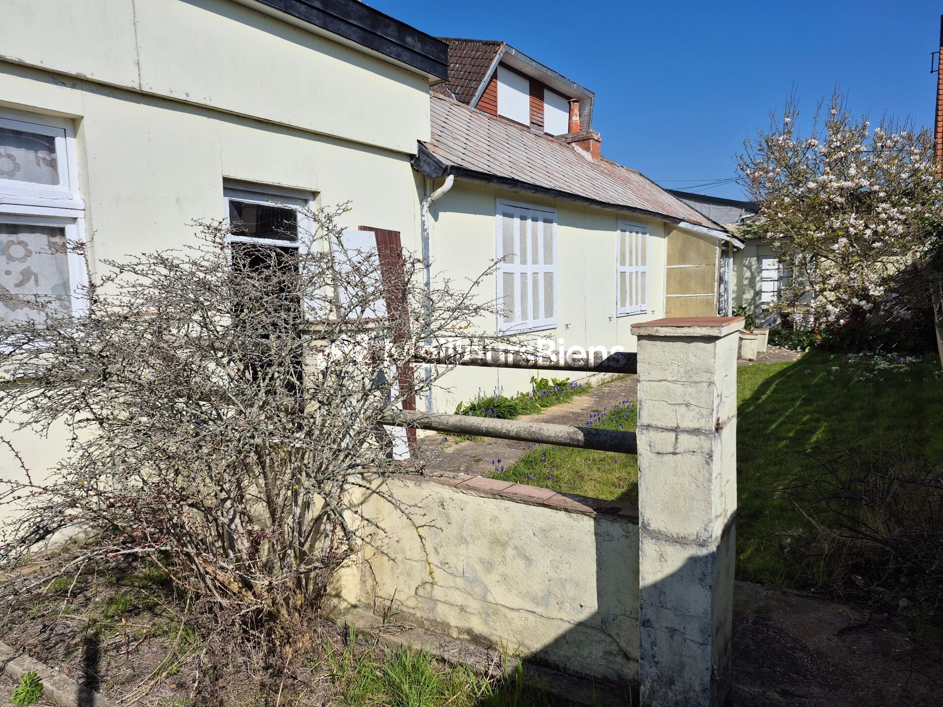Berck-Plage à 900 m mer – Maison avec jardin plein sud + potentiel + garage + parking sur terrain de 487 m²