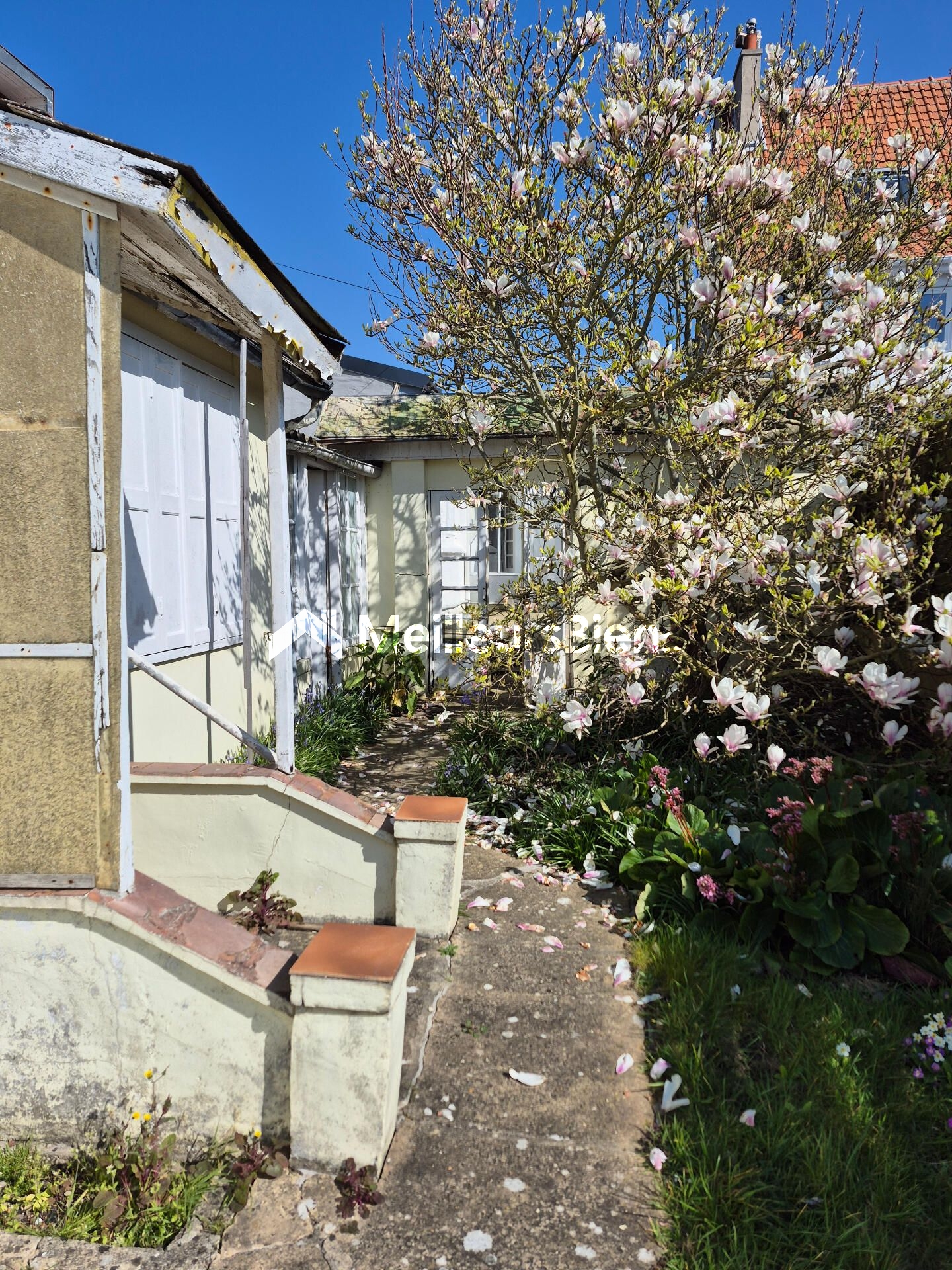 Berck-Plage à 900 m mer – Maison avec jardin plein sud + potentiel + garage + parking sur terrain de 487 m²