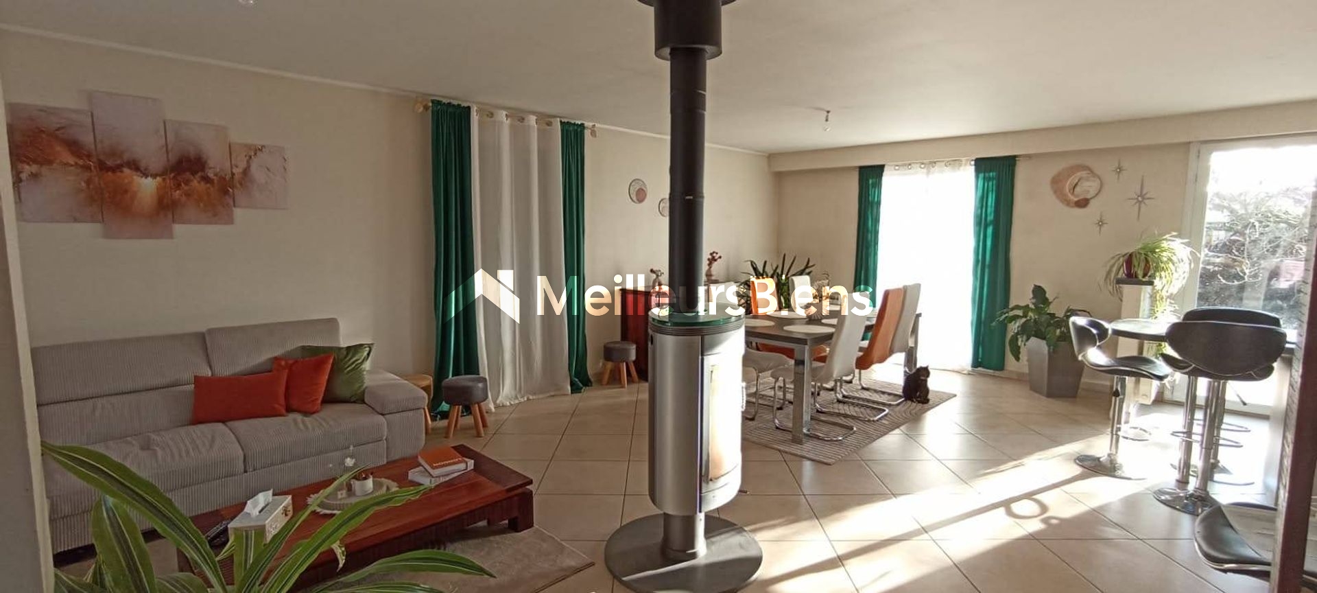 Maison plain pied 91 m2 avec sous-sol