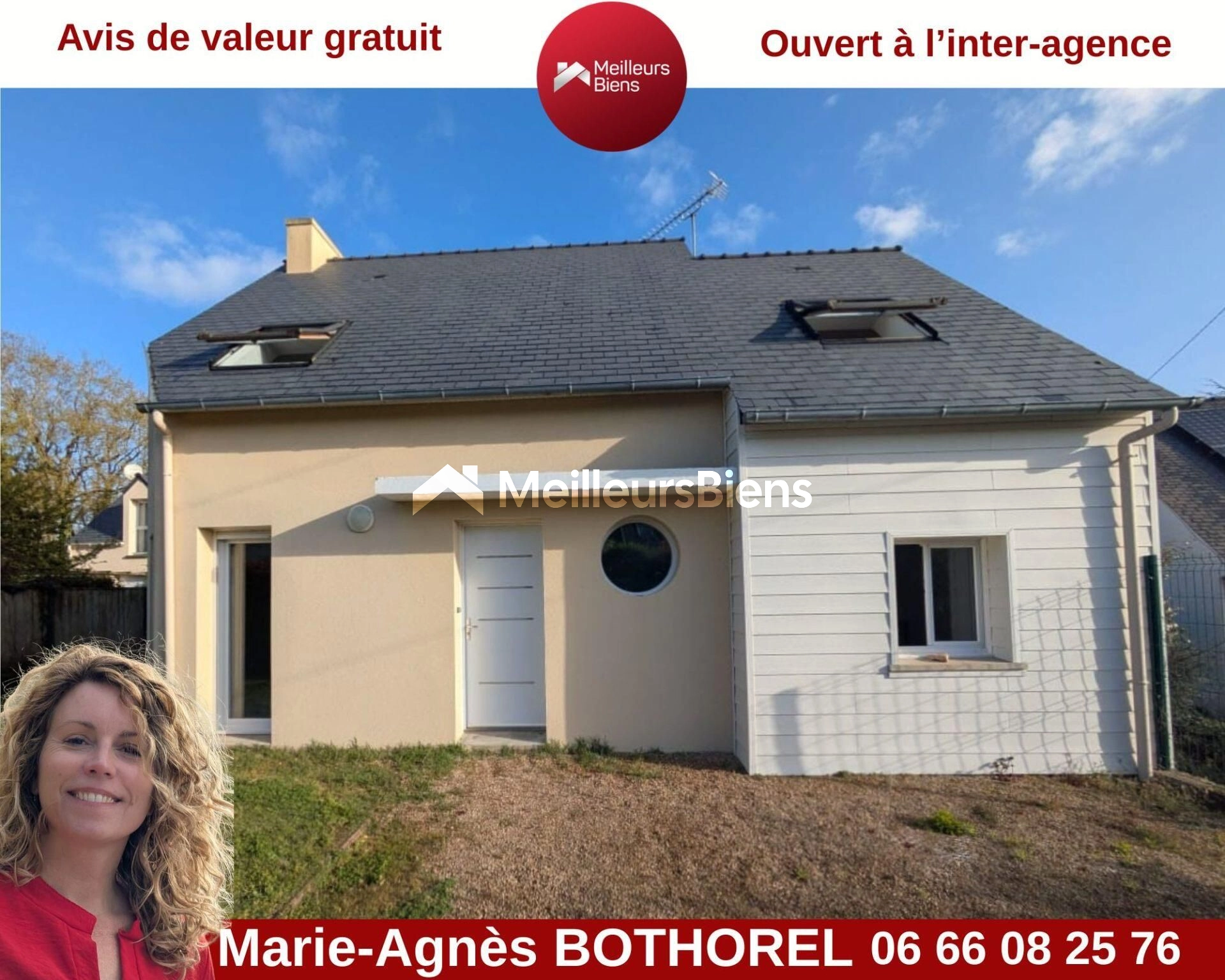 44410 ASSERAC - Dans un hameau, maison 4 chambres dont 1 au rdc - terrain clos