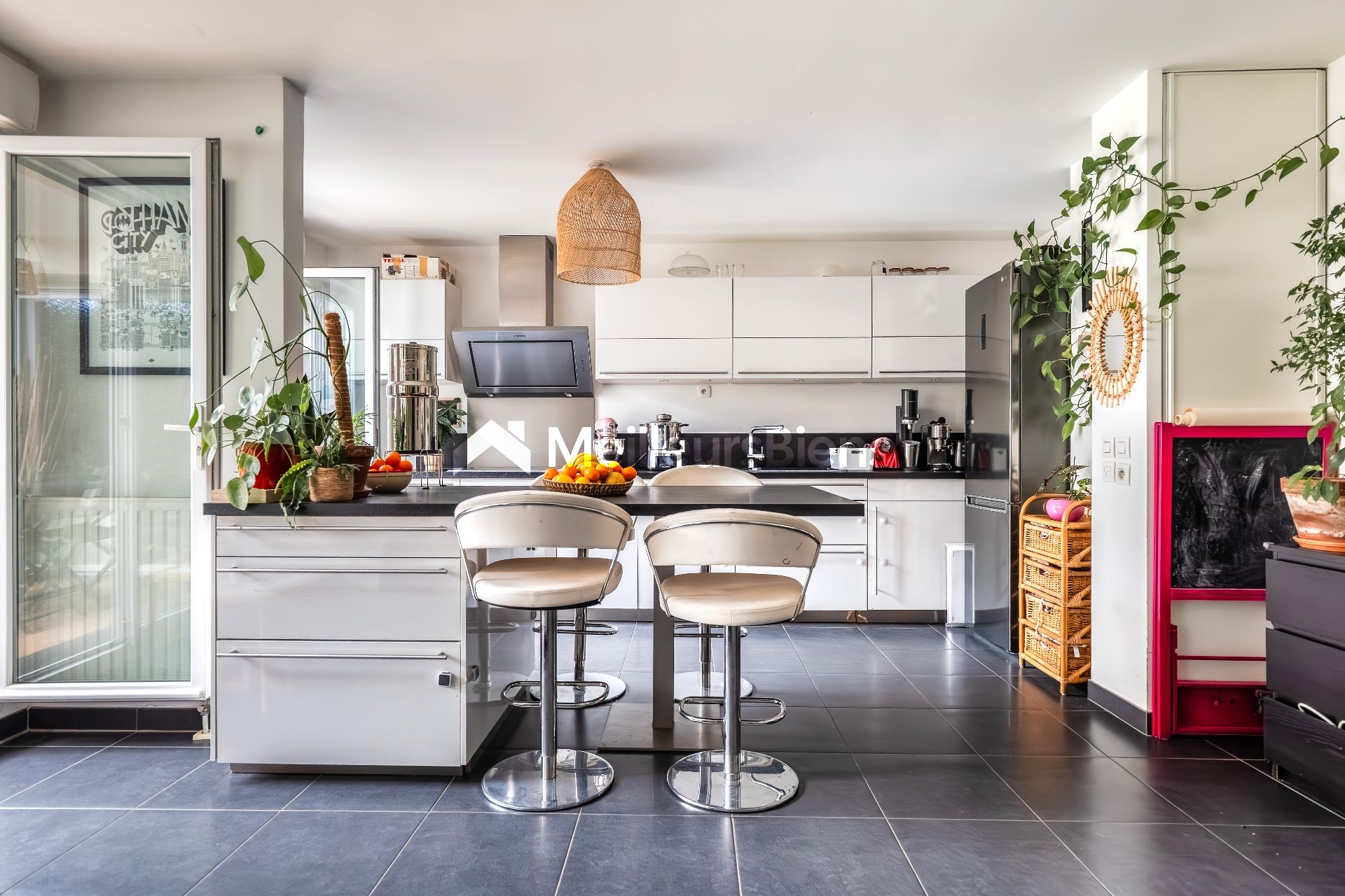 Magnifique 4 pièces 82 m² + 2 terrasses/jardin