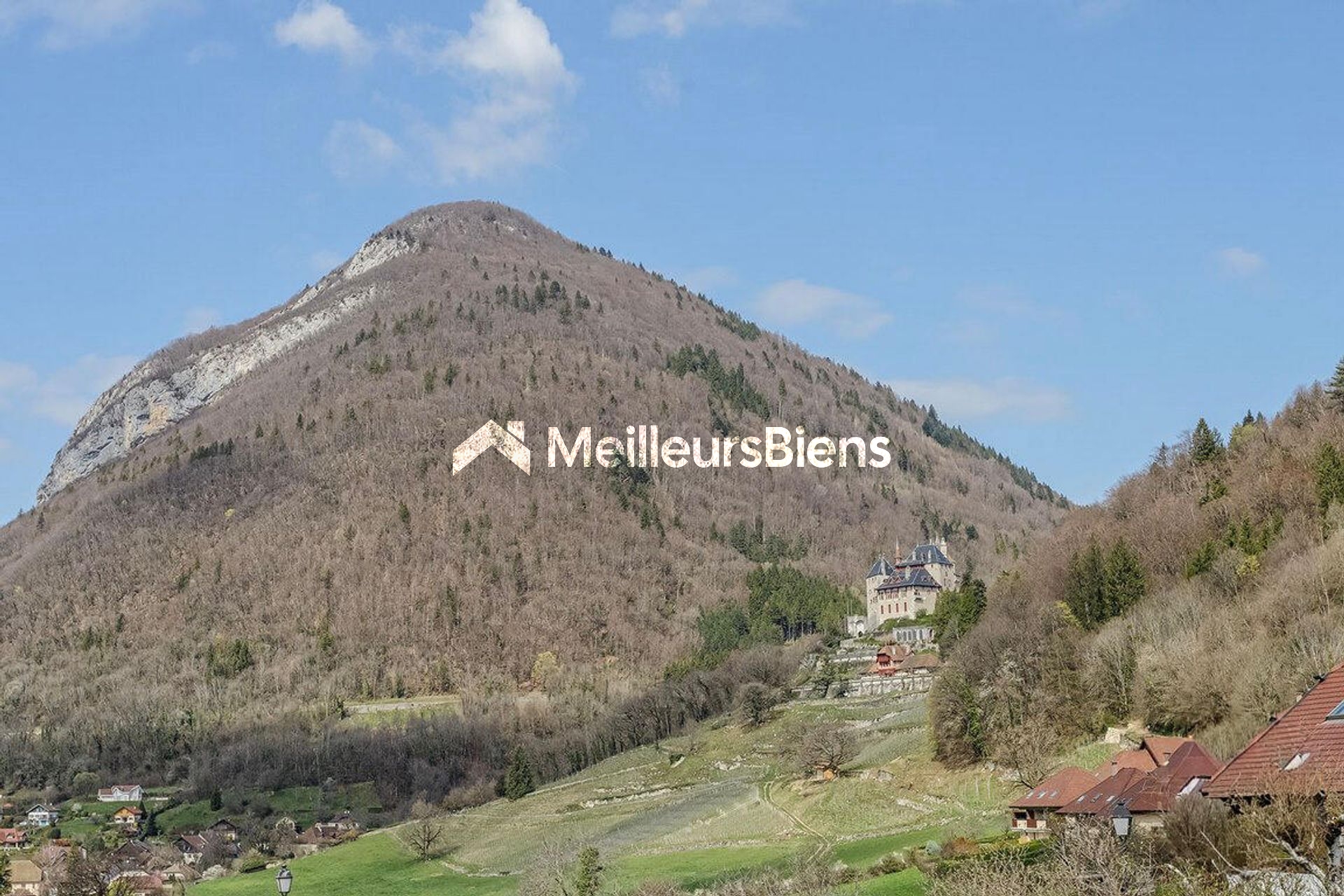 Duplex T3 avec terrasse, vue château – Menthon-Saint-Bernard
