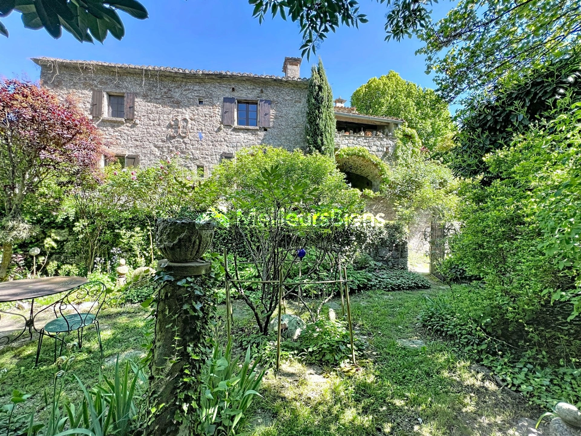 Sud Ardèche/Les Vans – Maison en pierre avec jardin – 138 m² – Charme et Authenticité