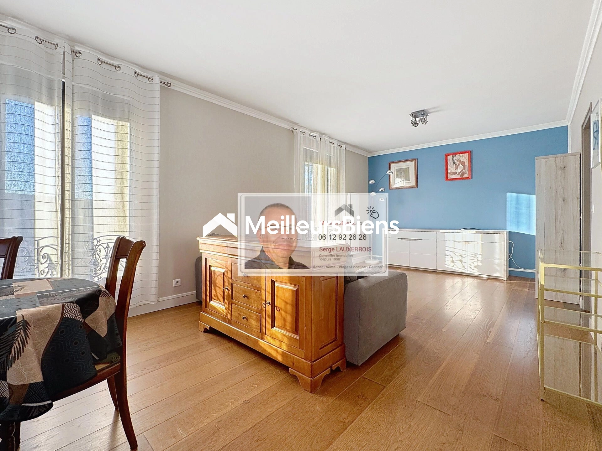 APPARTEMENT T3 MEUBLÉ NEUILLY PLAISANCE AVEC GARAGE