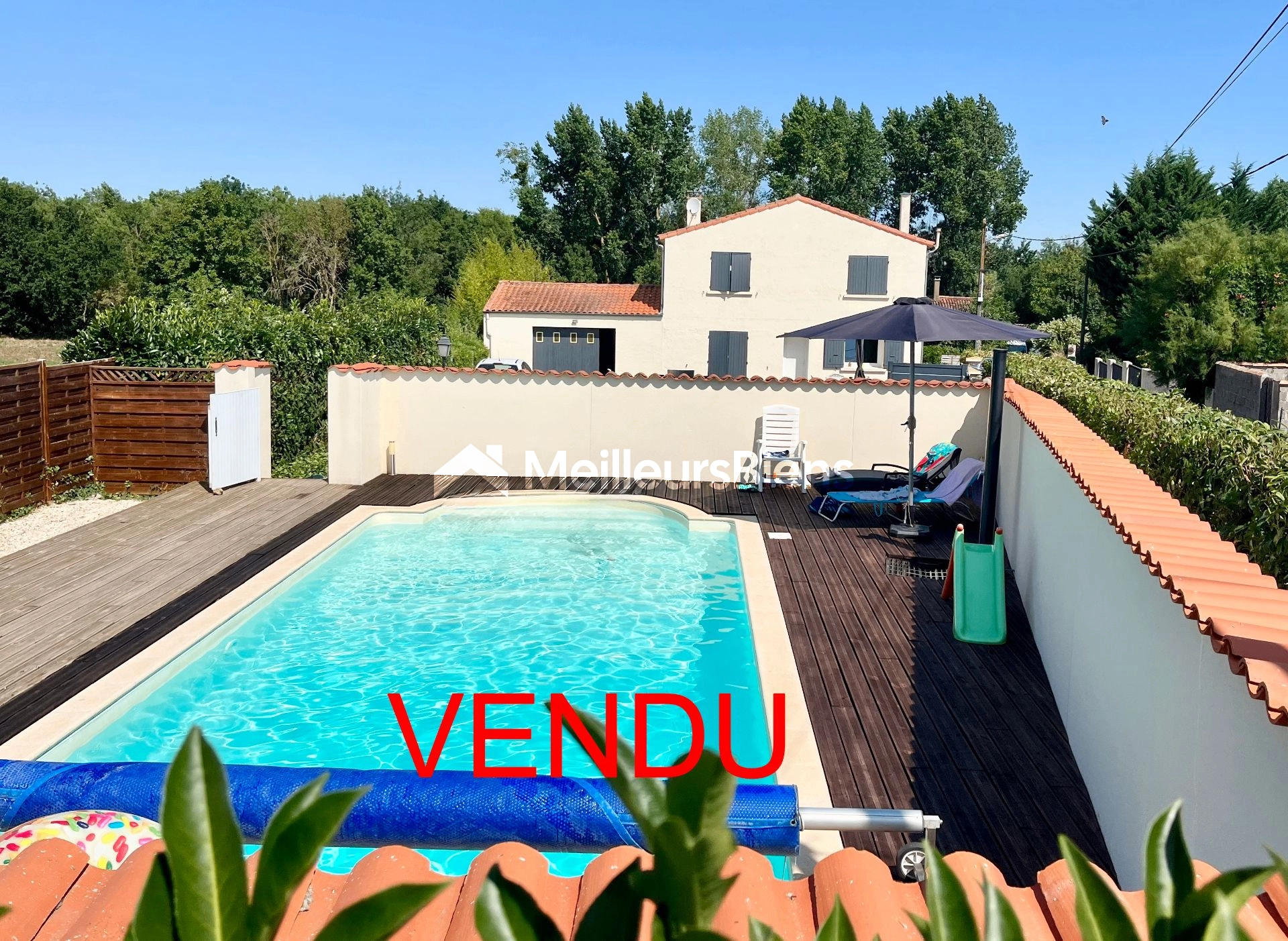 maison de campagne avec piscine