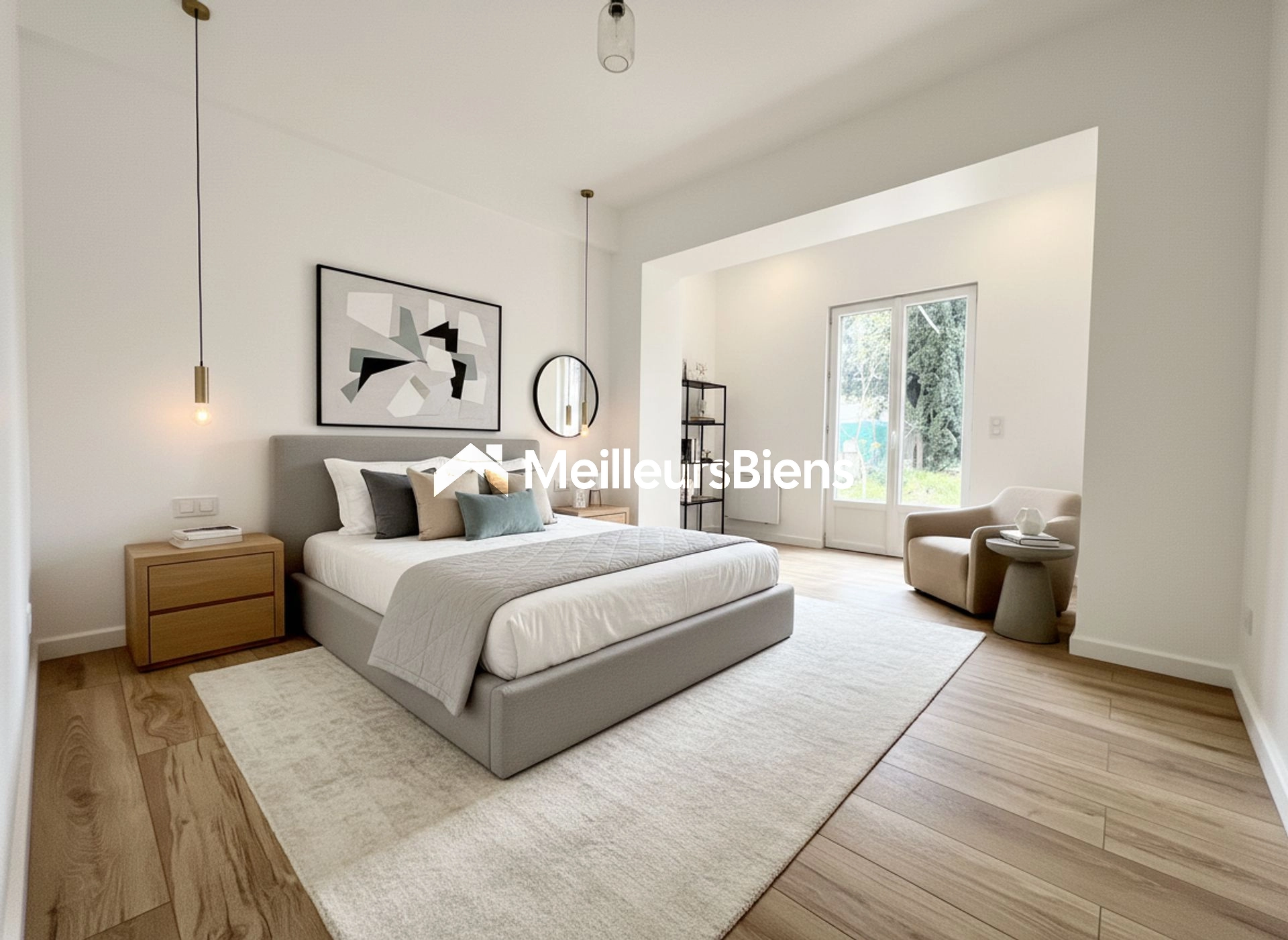 La Garde  : Appartement T3 rez de jardin avec stationnement privatif