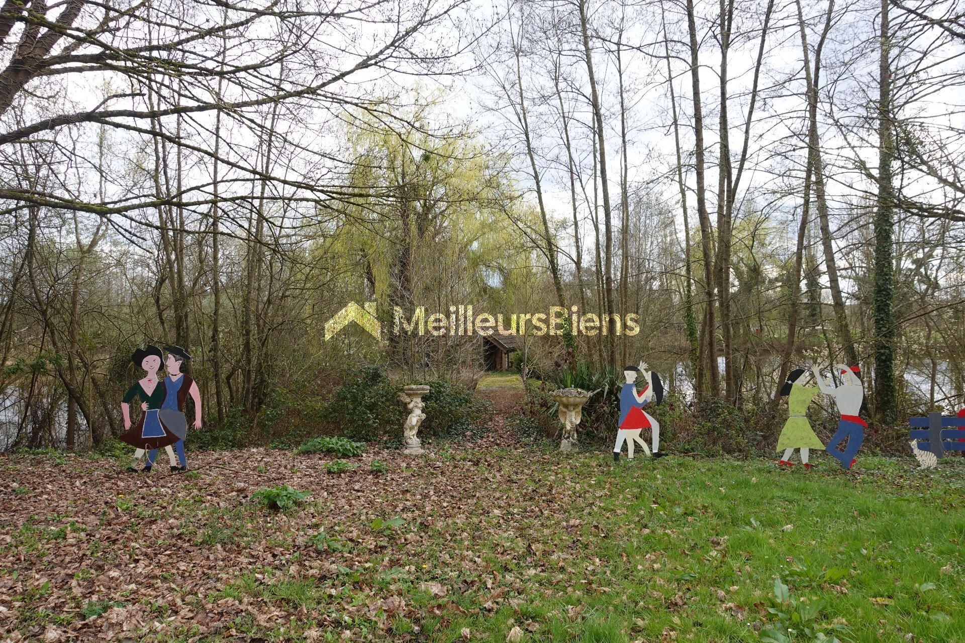 Magnifique étang sur 26 000m² de terrain