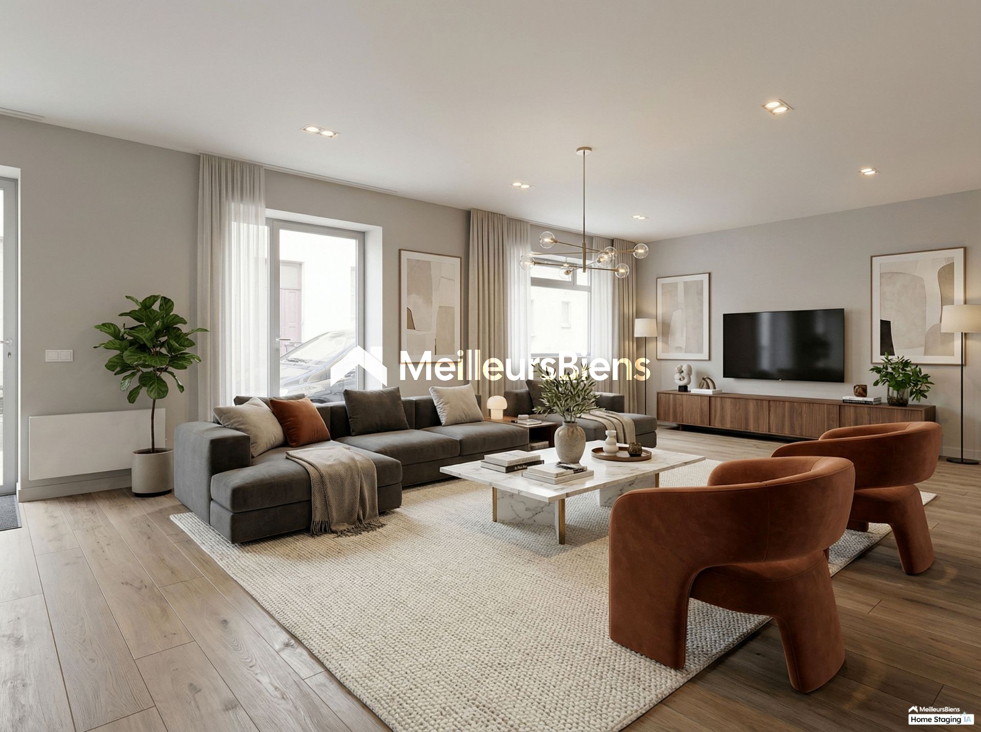 Appartement 80m² avec grande terrasse à deux pas du parc du Thabor