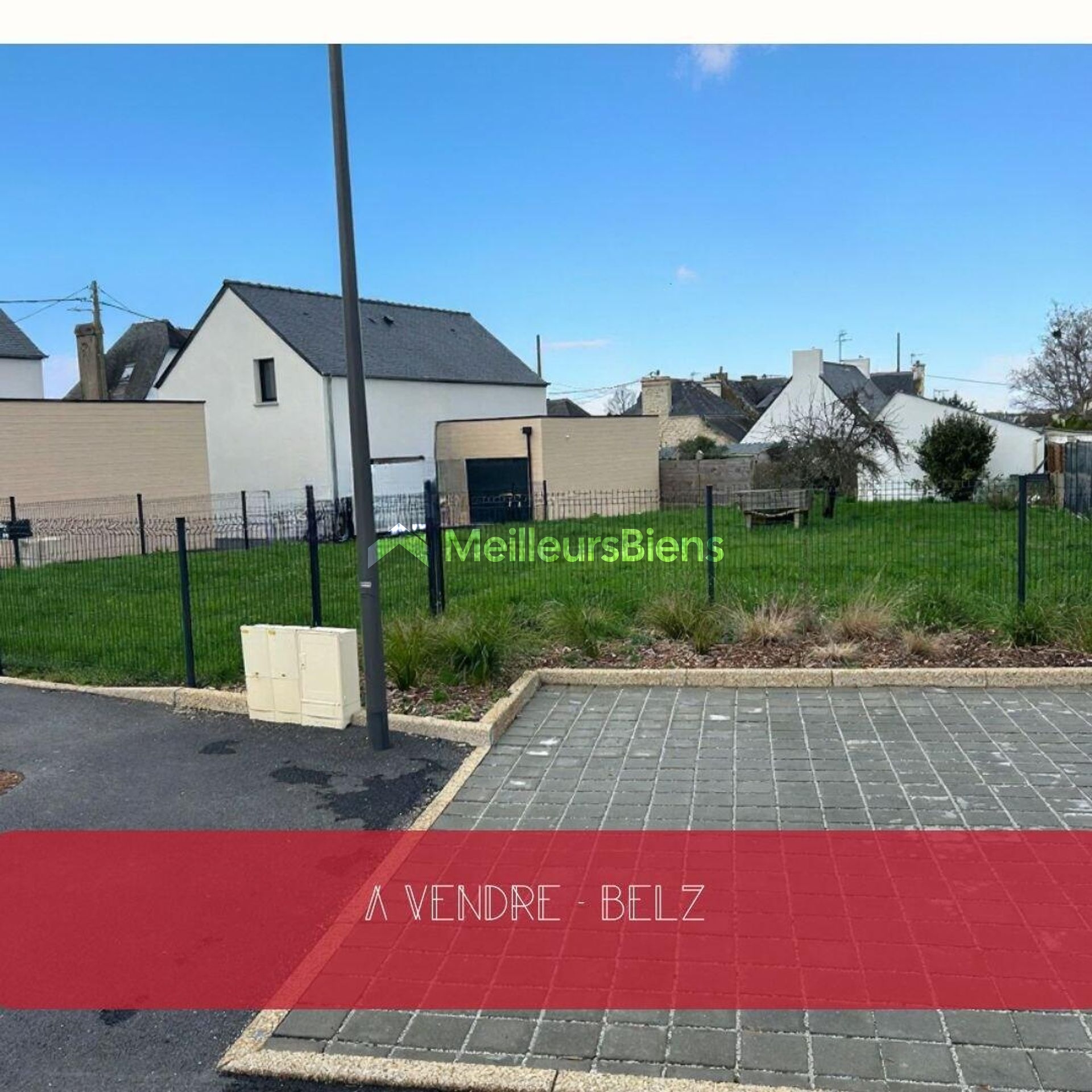 Terrain constructible à vendre à Belz – 468 m² – secteur Pont Lorois