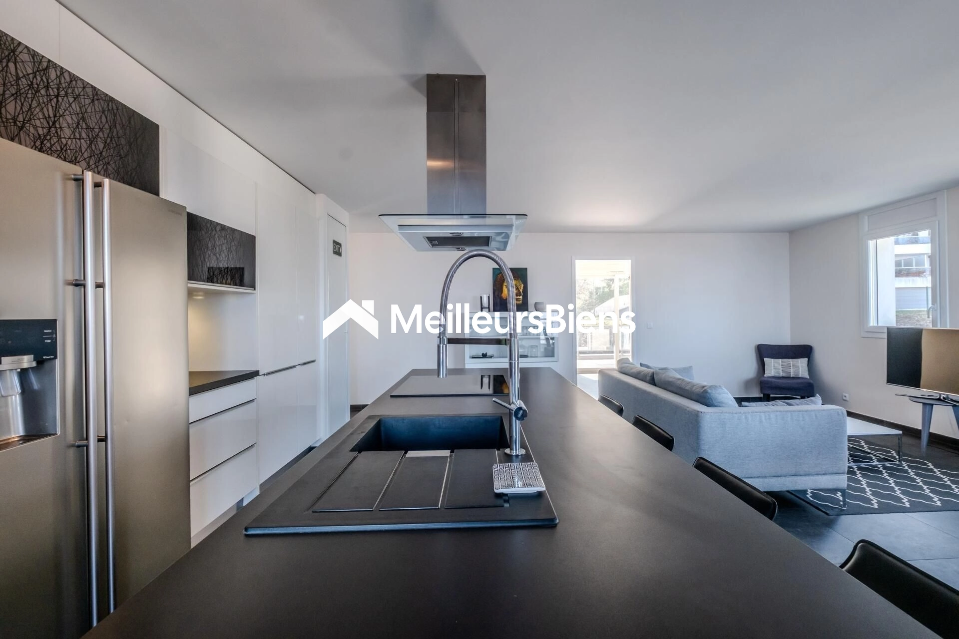 Appartement T4 103m² Evian les Bains, garage, vue lac.
