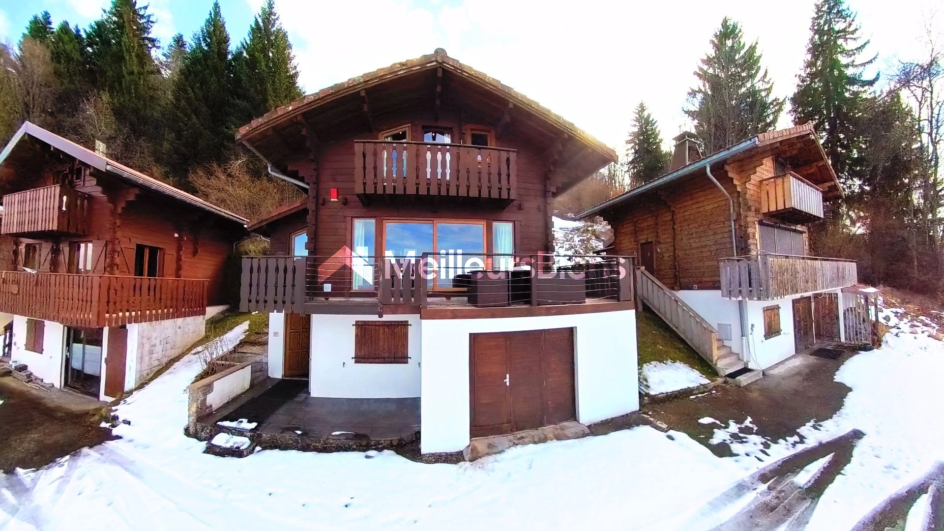 Chalet d’exception avec vue panoramique sur le lac Léman, à 4 minutes des remontées 🚡