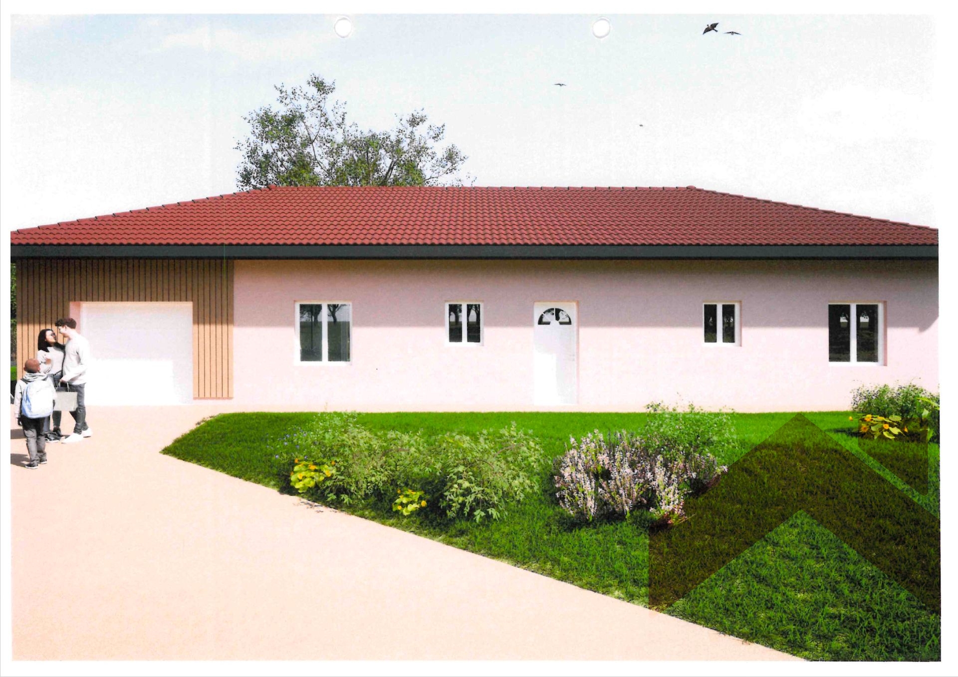 Cendrieux – Maison neuve + terrain, projet clé en main à 252 000 € FAI