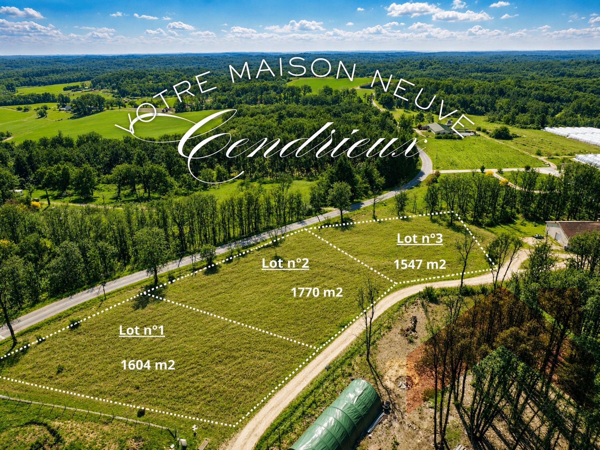 Cendrieux – Maison neuve + terrain, projet clé en main à 252 000 € FAI