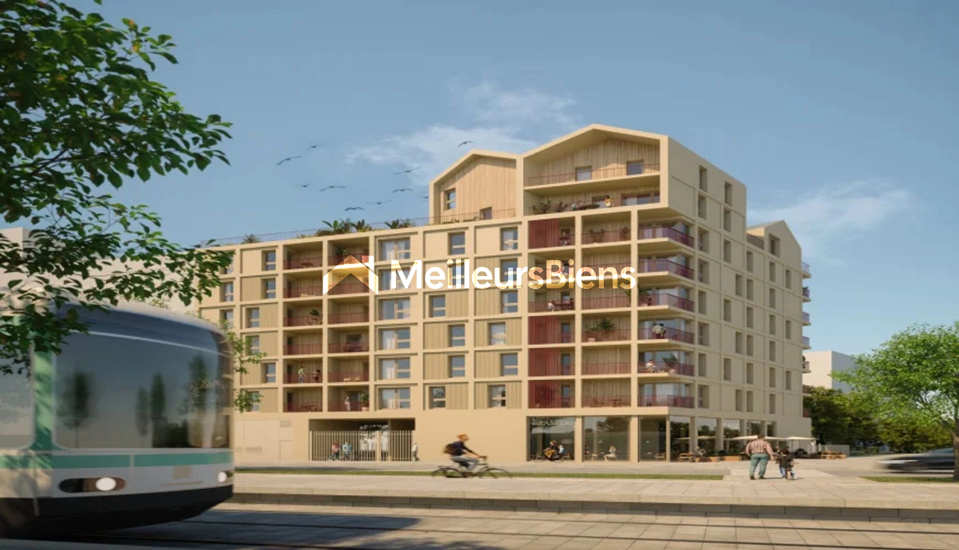 Magnifique appartement neuf  de 87.3  situé à Gennevilliers.