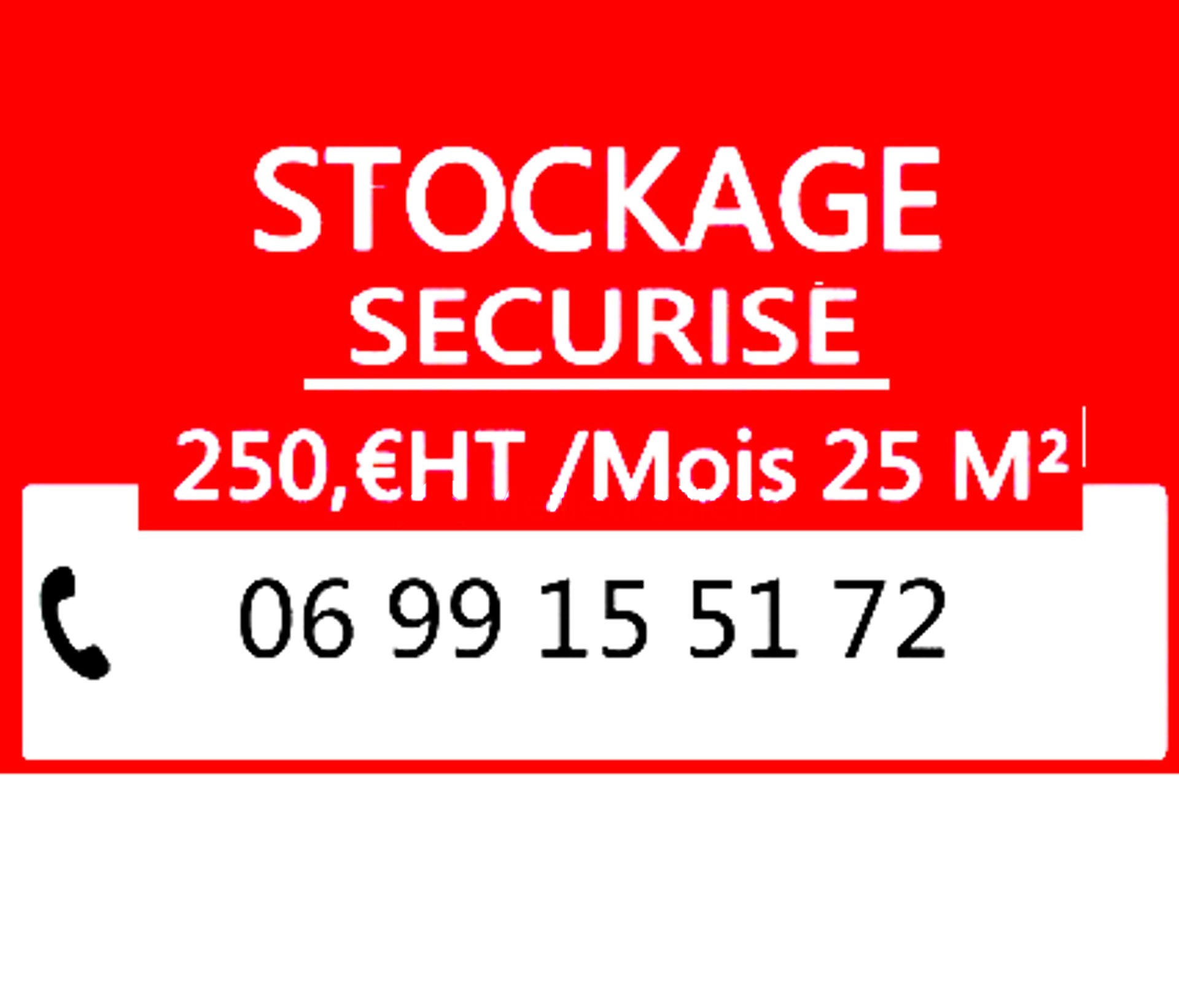 louer  local d'activité  200 € HT stockage gardé   Nice