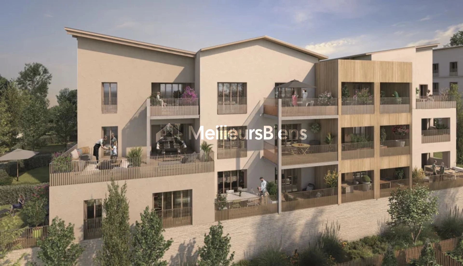 Appartement  neuf de 62, 14  situé au sud de Paris