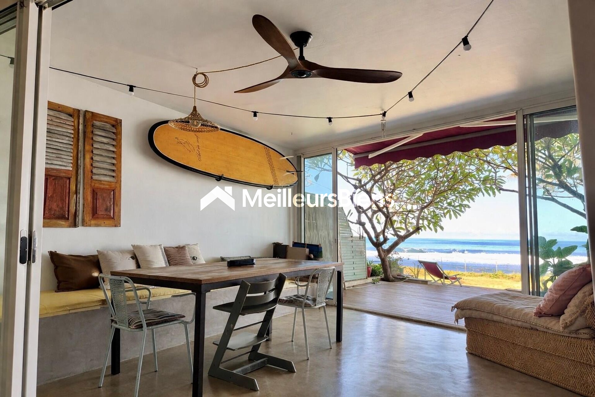 Duplex d’exception en front de mer à Saint-Leu