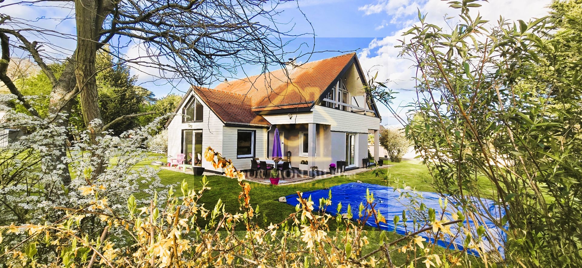 Superbe Maison d'Architecte dans parc arboré