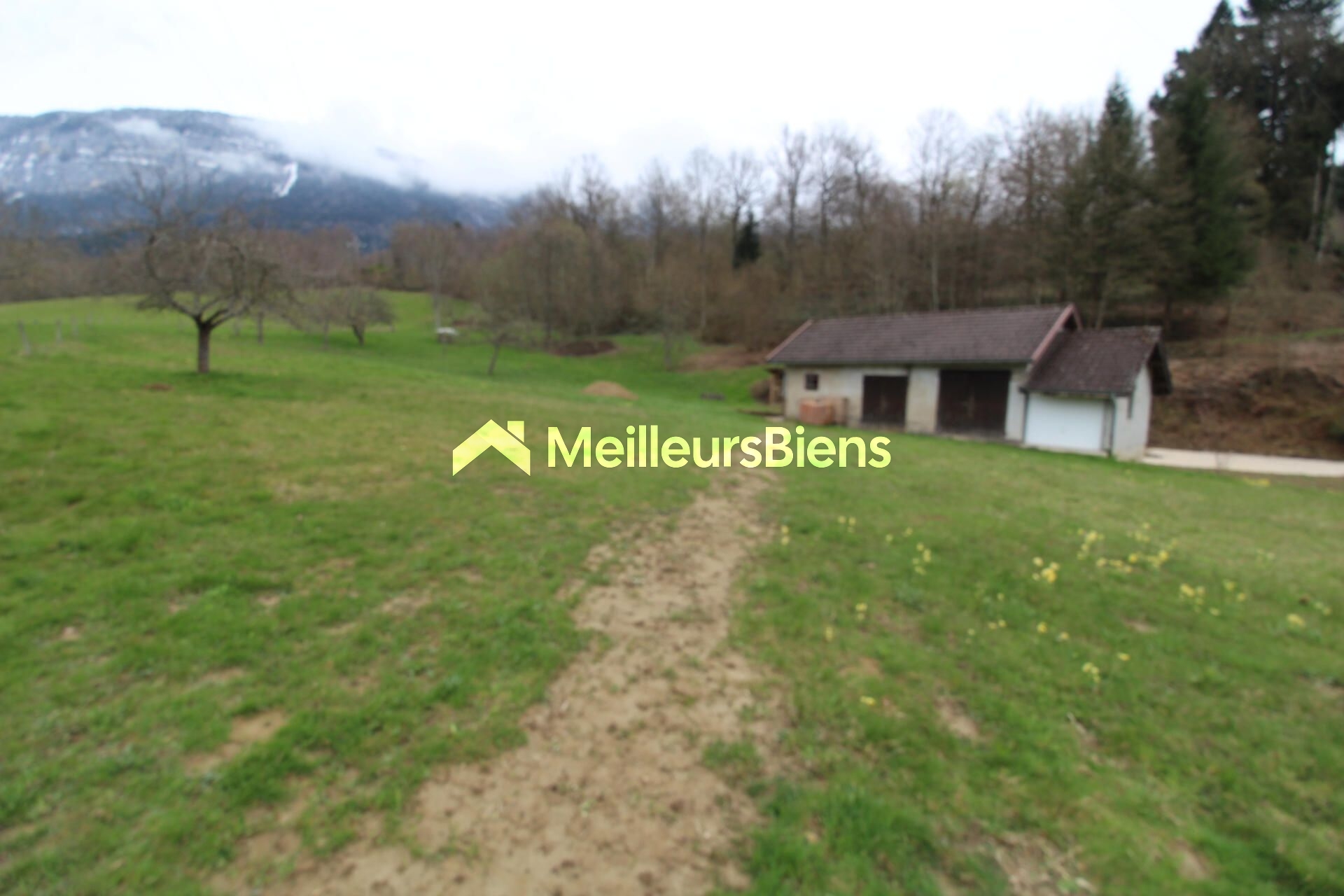 ATTIGNAT-ONCIN – Propriété avec fort potentiel sur plus de 9 000 m² de terrain – dépendance à réhabiliter avec permis accepté