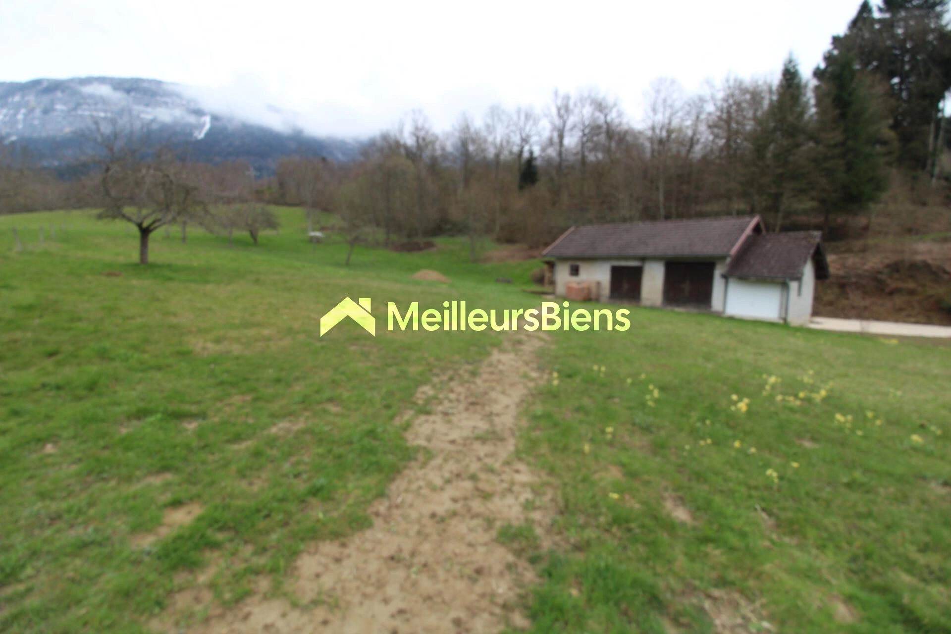 ATTIGNAT-ONCIN – Propriété avec fort potentiel sur plus de 9 000 m² de terrain – dépendance à réhabiliter avec permis accepté