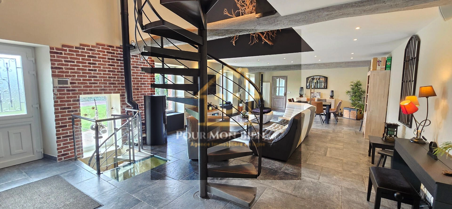 15mn CHARTRES Sud - Belle Maison rénovée style Fermette Longère Loft d'envrion 240m² sur 800m² de terrain
