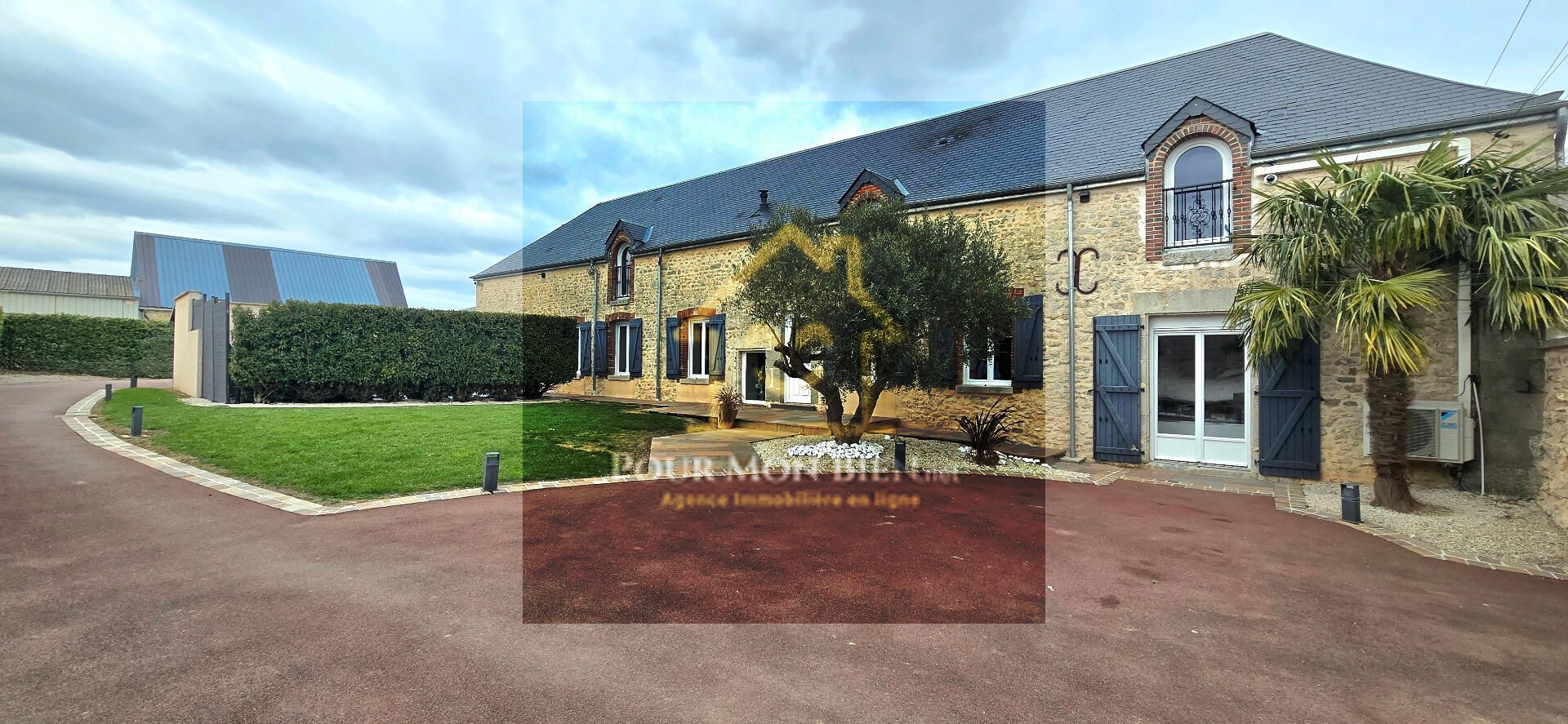 15mn CHARTRES Sud - Belle Maison rénovée style Fermette Longère Loft d'envrion 240m² sur 800m² de terrain