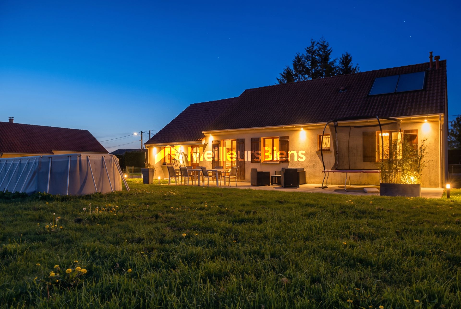 pavillon de plain pied