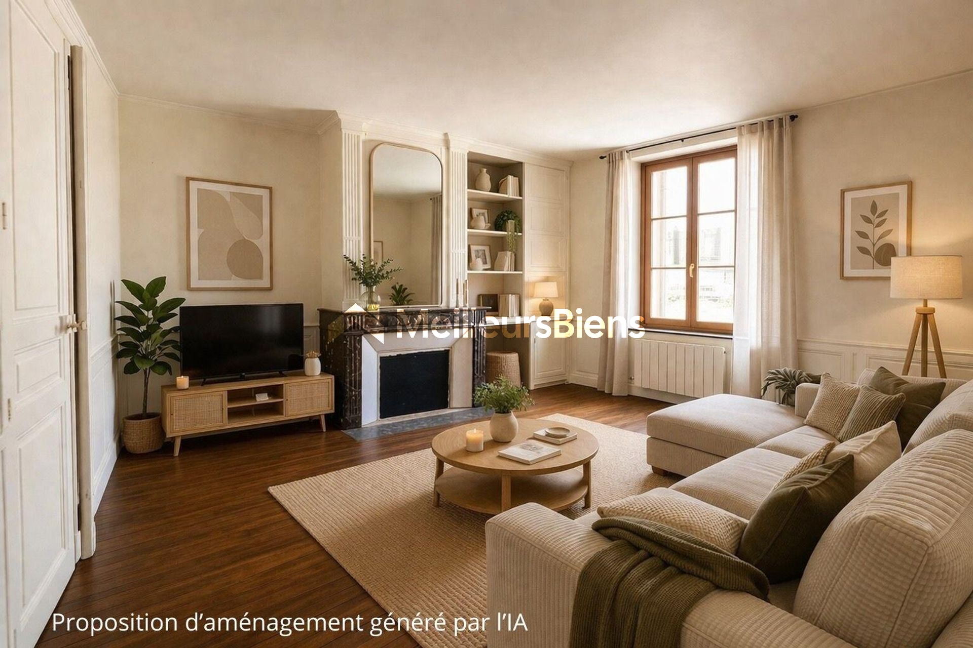 Nancy Stanislas – 102m² de caractère – Parquet / Cheminées
