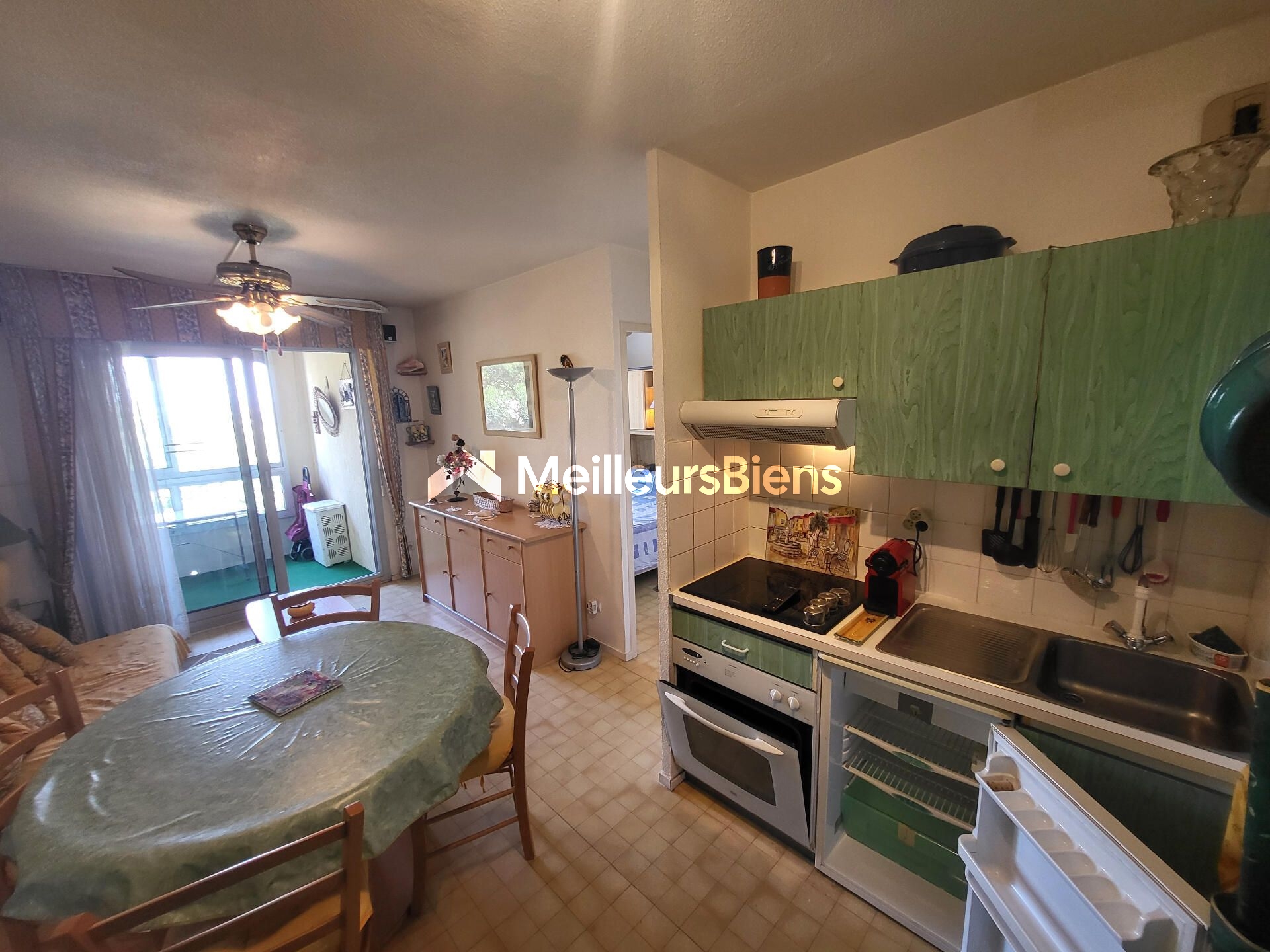 Appartement 2pièces dans résidence sécurisée avec piscine