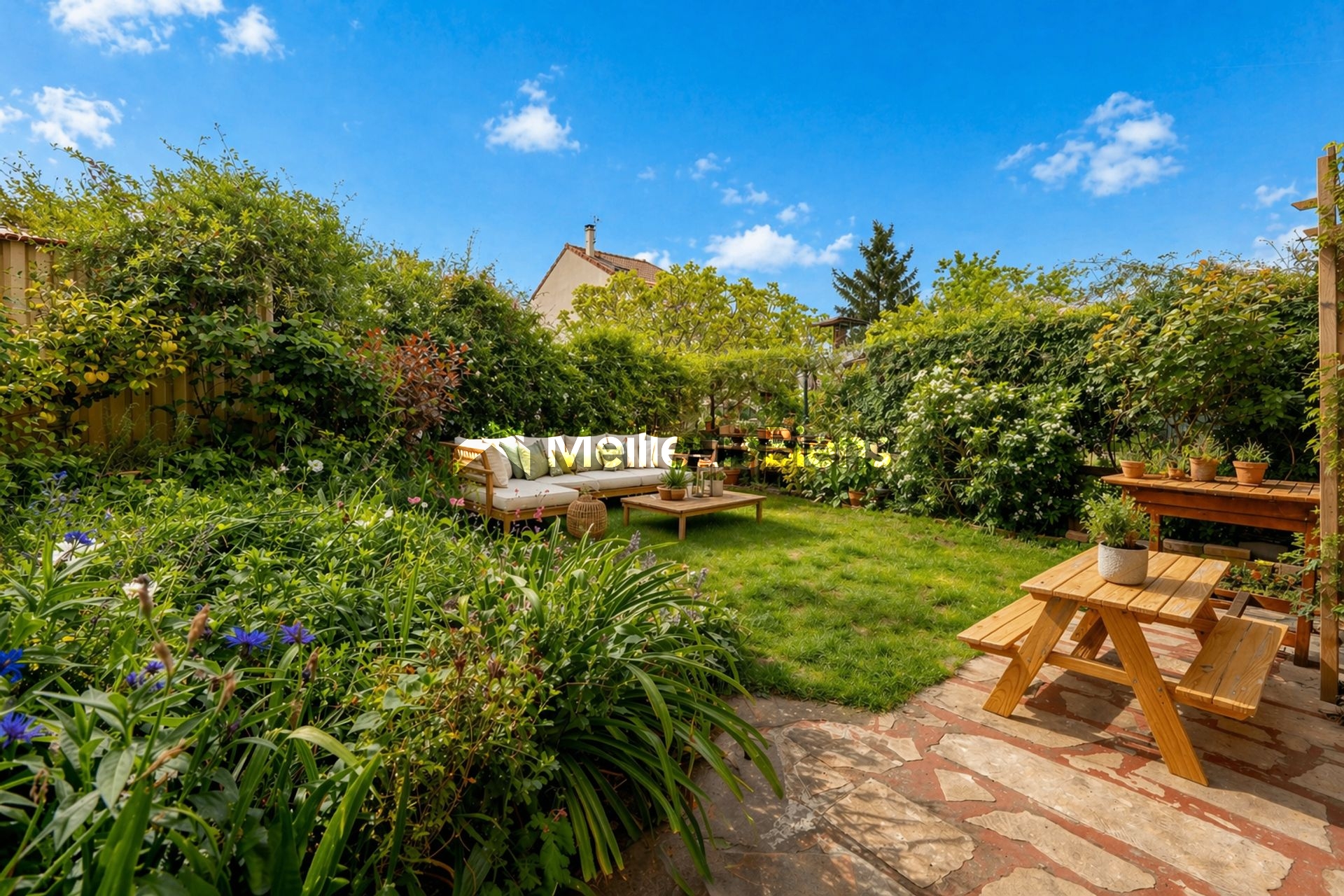 Rez-de-jardin 3 pièces de 62 m²
