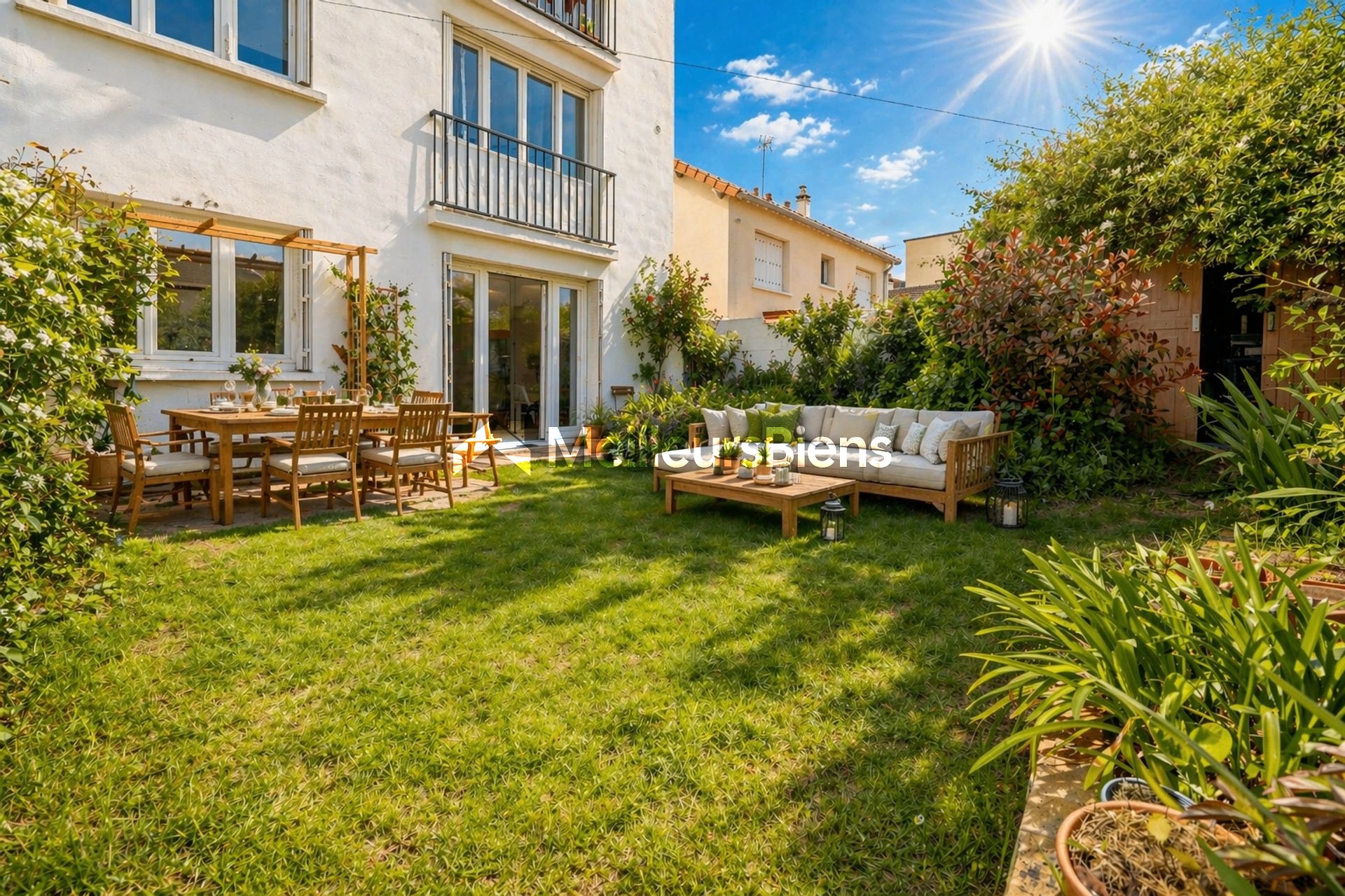 Rez-de-jardin 3 pièces de 62 m²