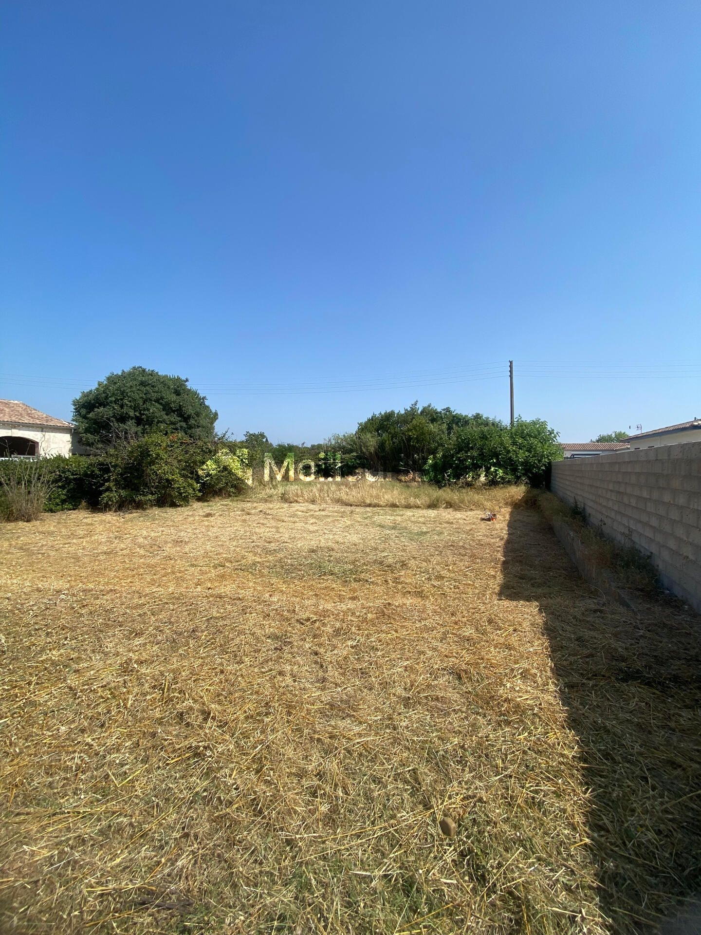 Terrain constructible de 305m², hors lotissement à Béziers !