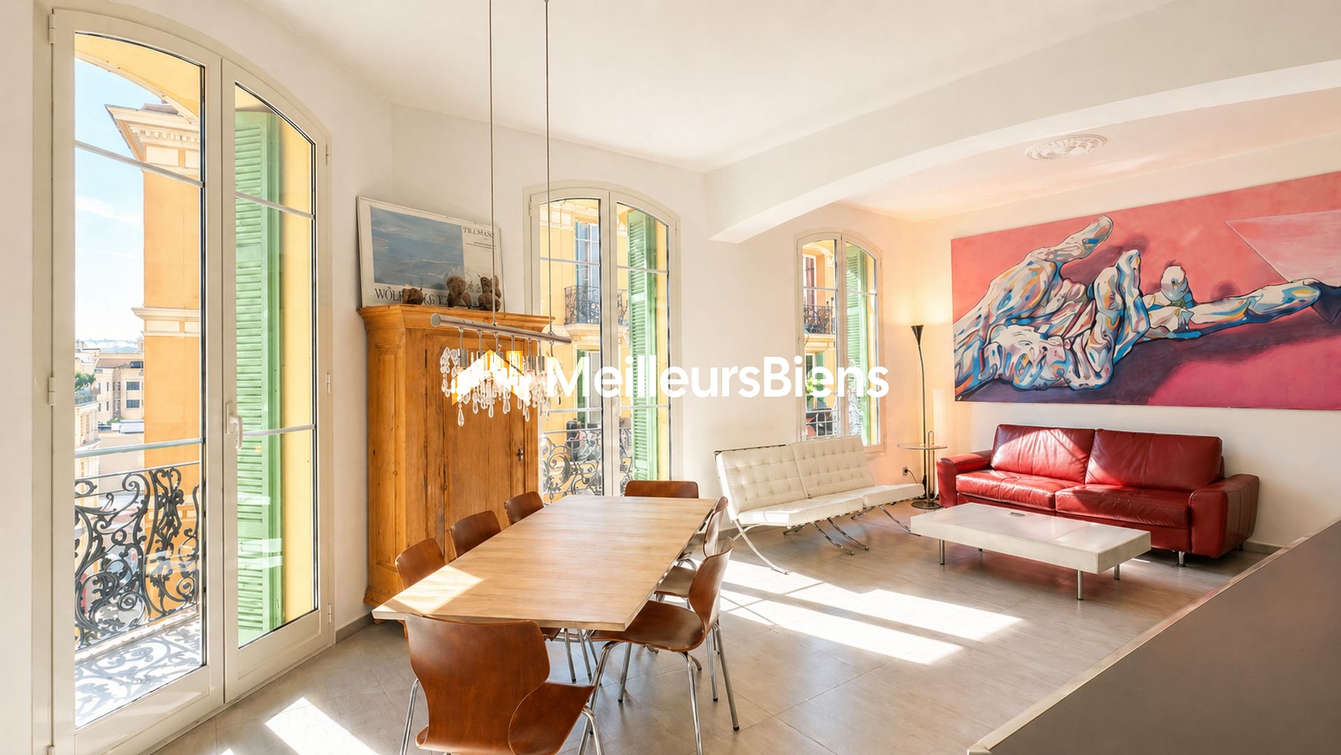 Magnifique appartement rénové de 73 m² au centre de Beausoleil