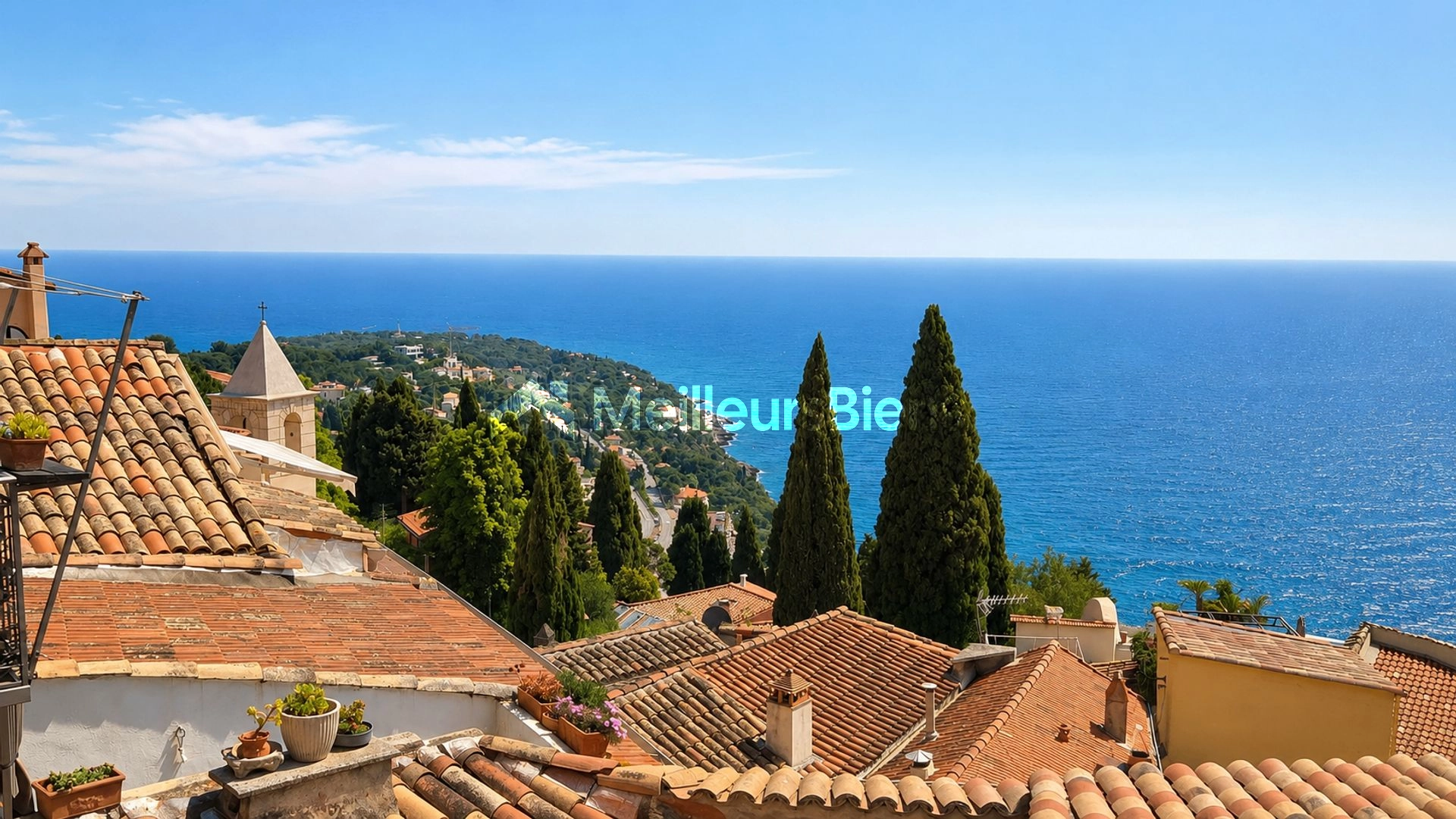 Roquebrune-Cap-Martin 2 pièces avec vue panoramique