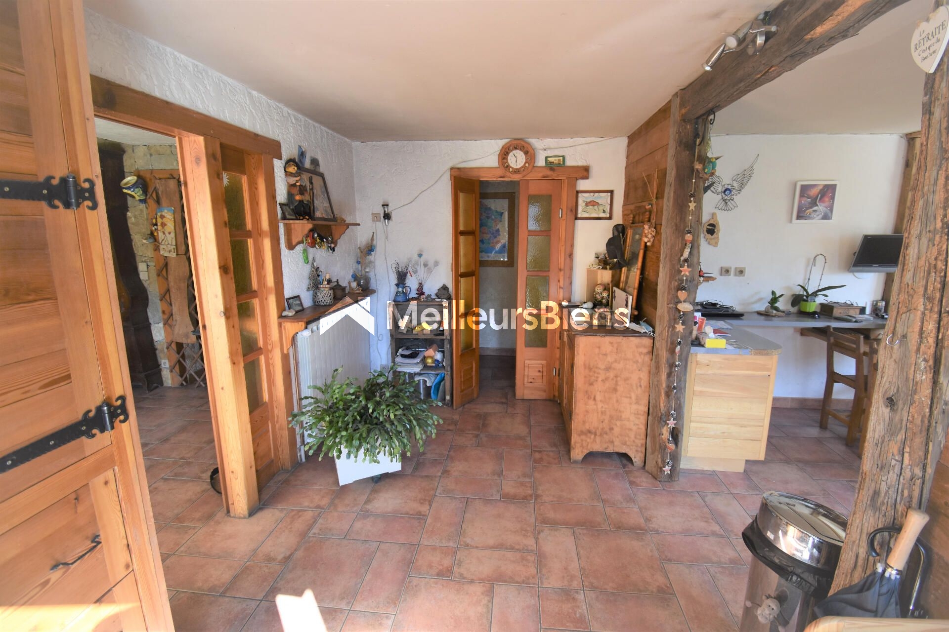 Chalet familial à Val-des-Prés, terrasse, balcon et jardin de 1405 m²