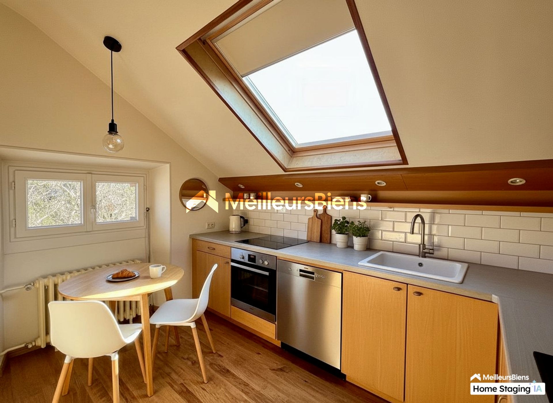 Appartement T3 mansardé 50,45 m² avec cave et parking à Sens