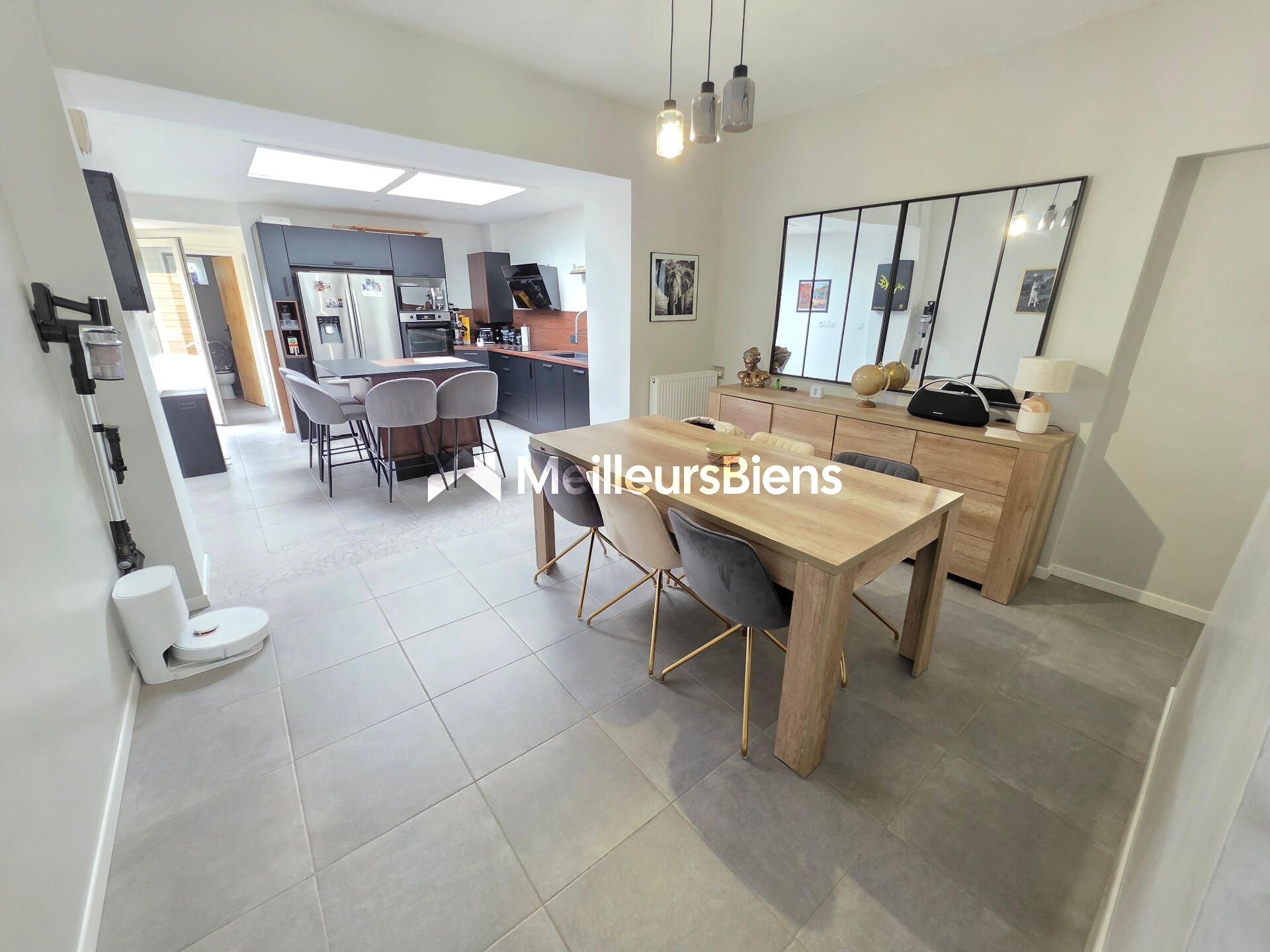 Maison jumelée 87 m² à Feignies 3 chambres jardin et garage