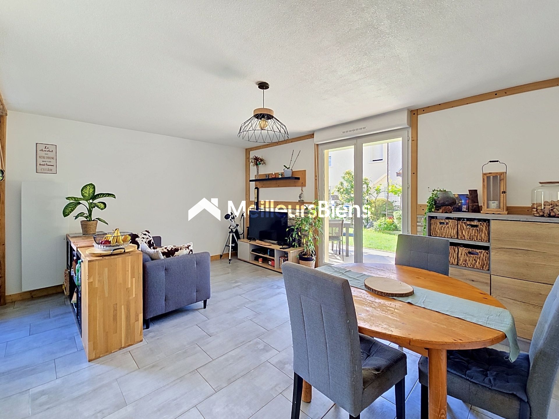 Appartement T3 en rez de jardin