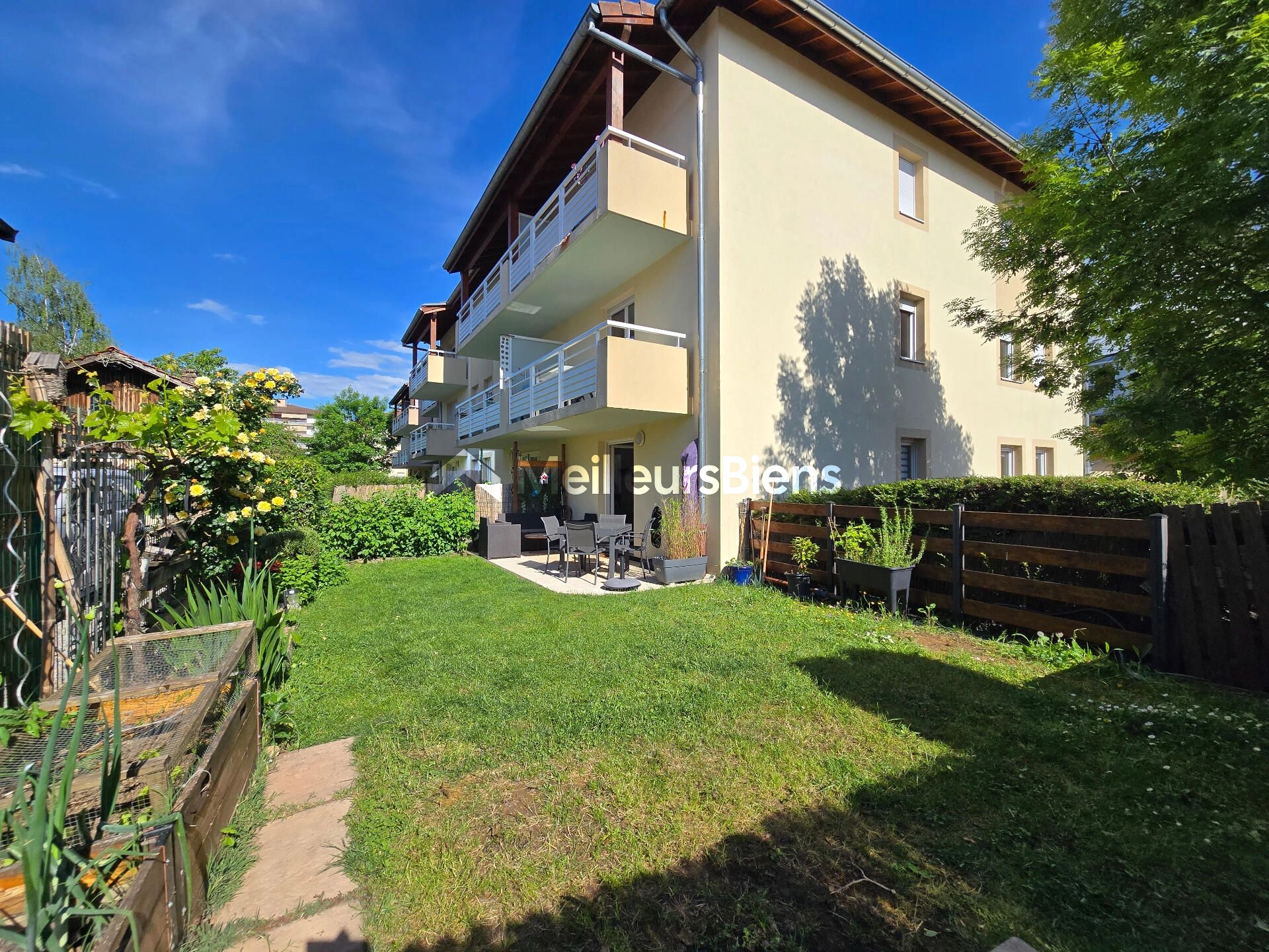 Appartement T3 en rez de jardin